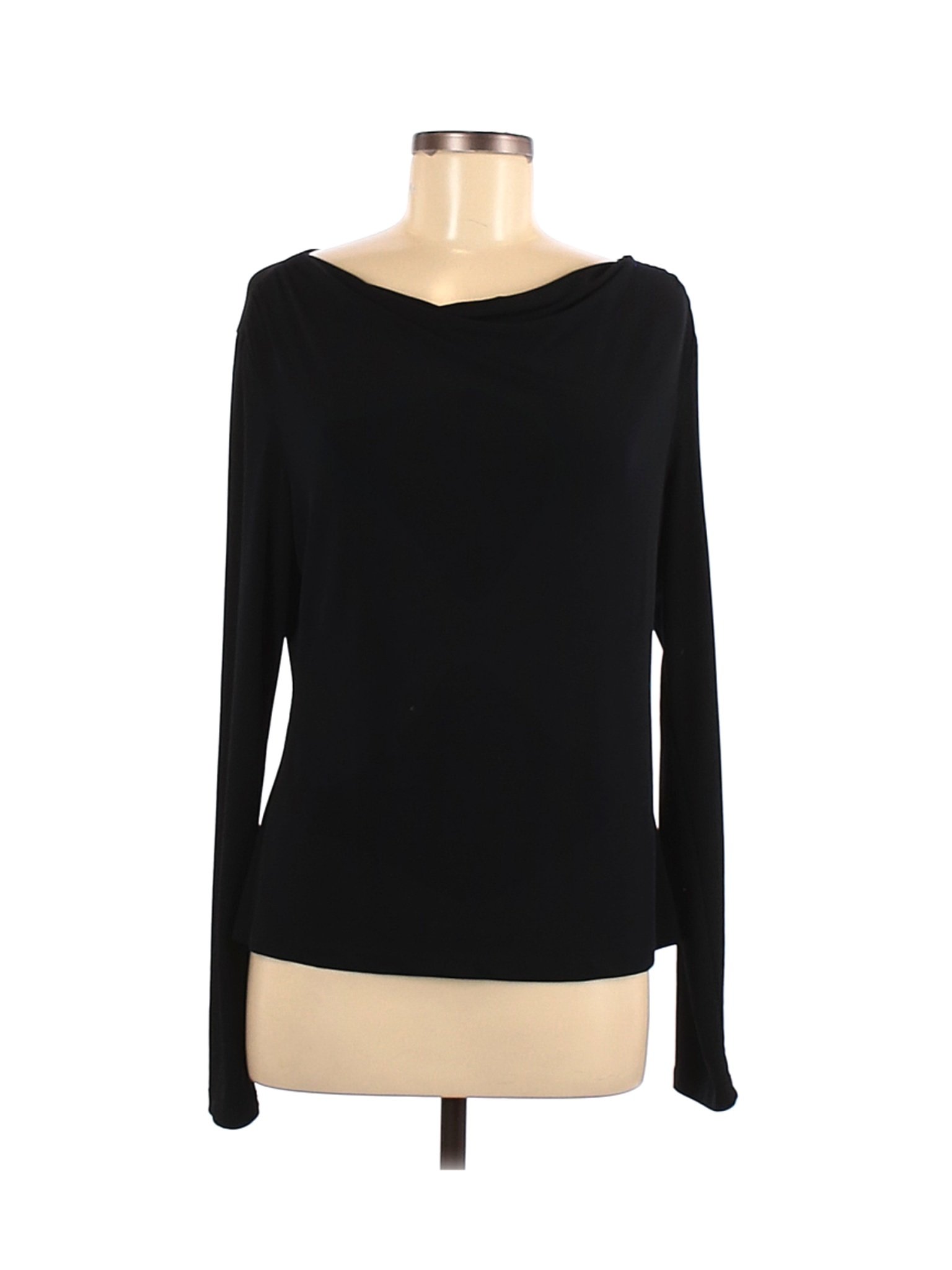 New York & Company Women Black Long Sleeve Top M | eBay