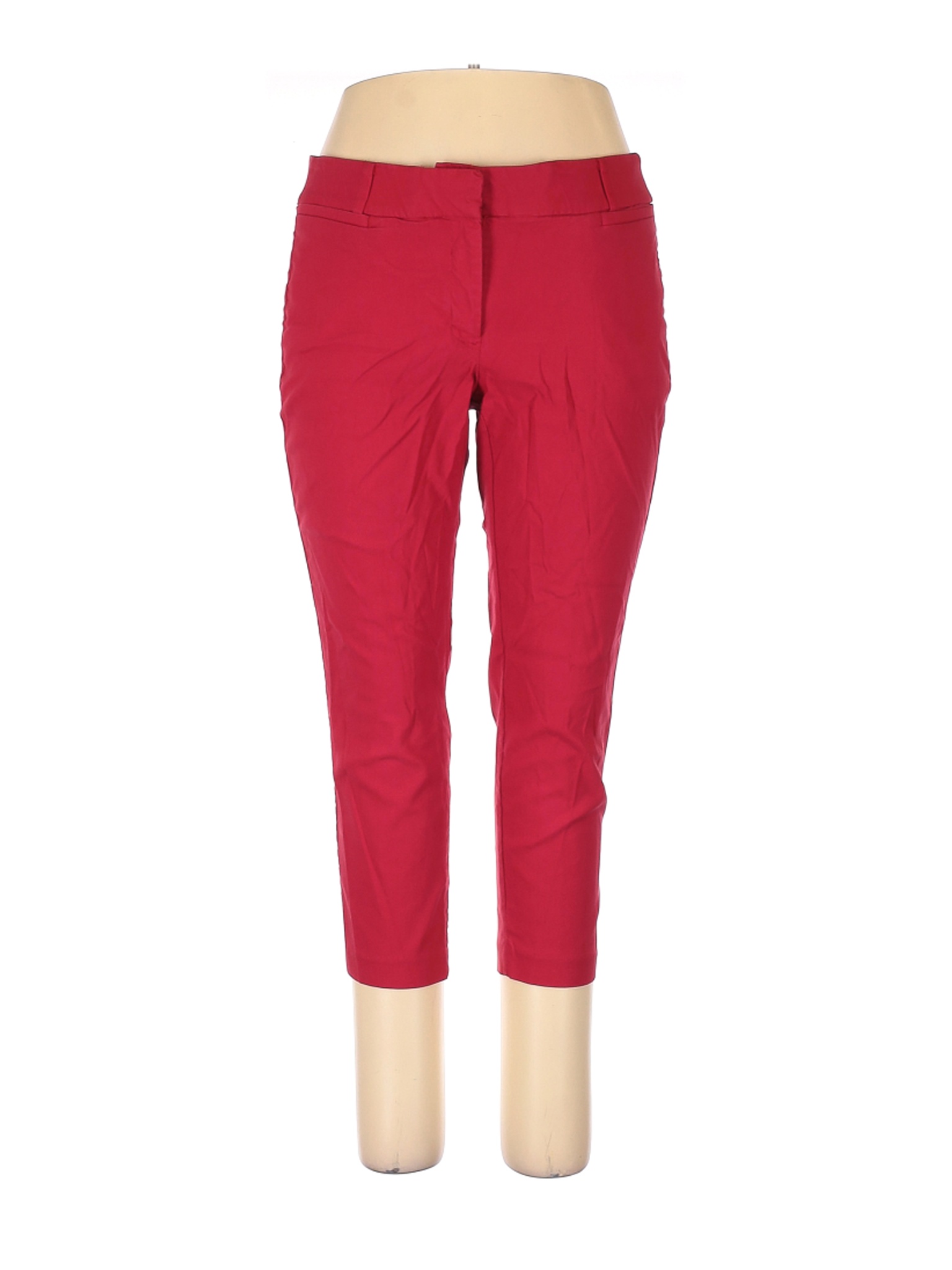 red dress pants