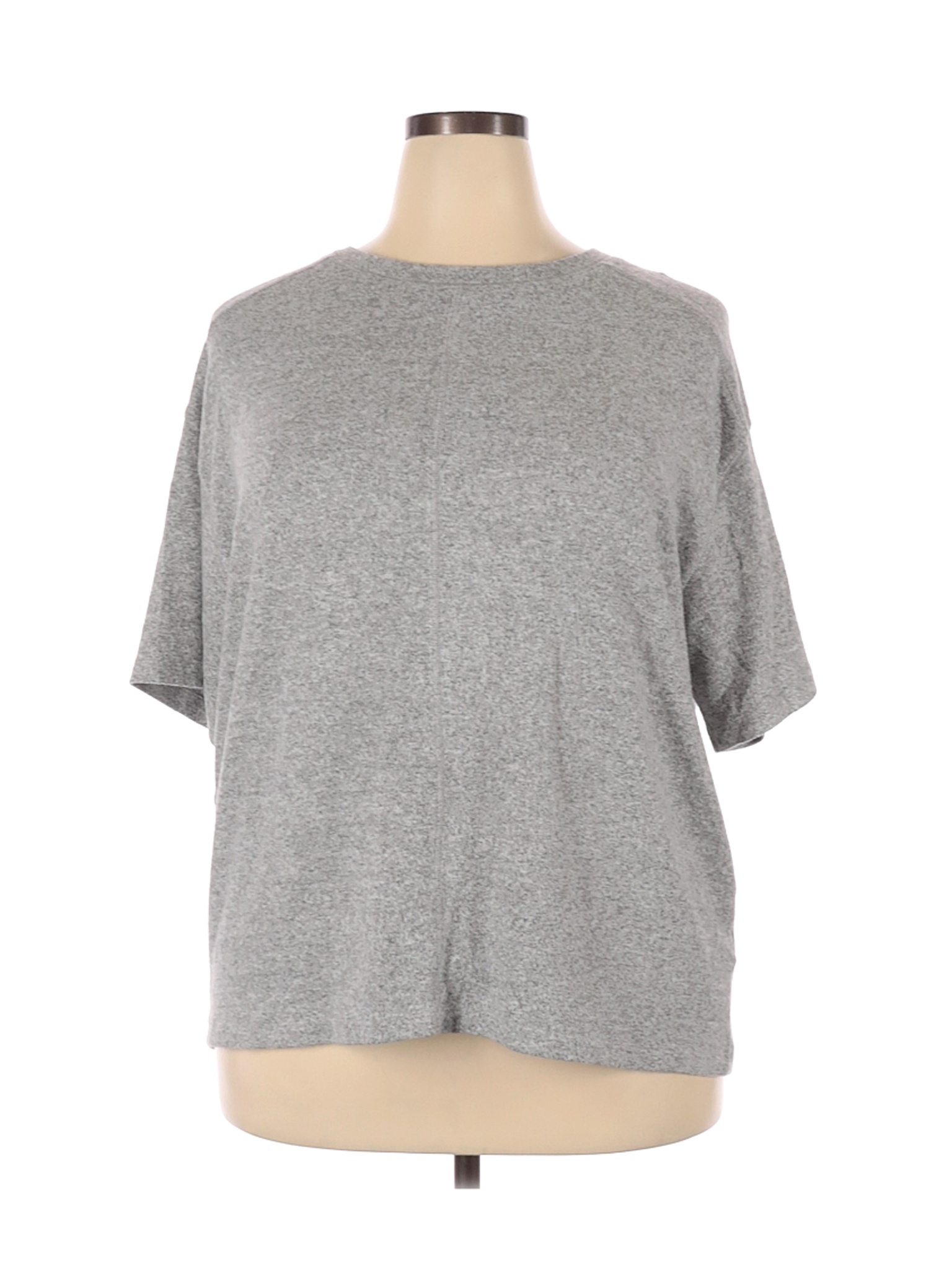 M&S Collection Women Gray Sweatshirt 20 Plus | eBay