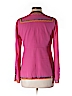 Tory Burch 100% Cotton Pink Long Sleeve Blouse Size 8 - photo 2