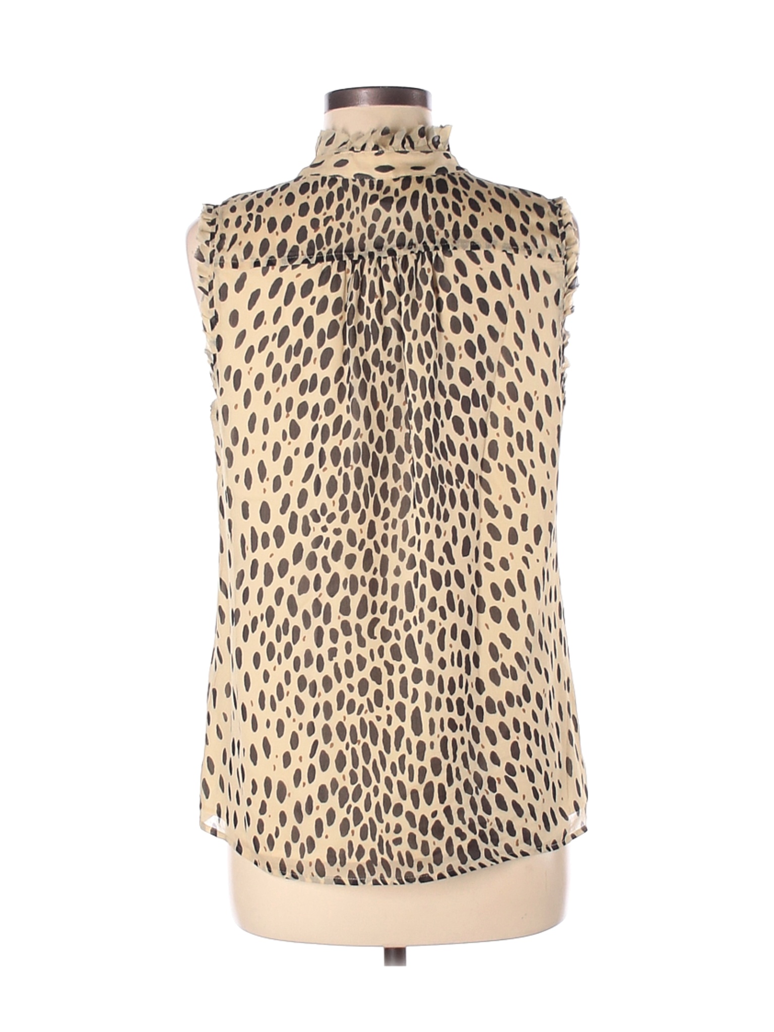 J crew leopard on sale vest