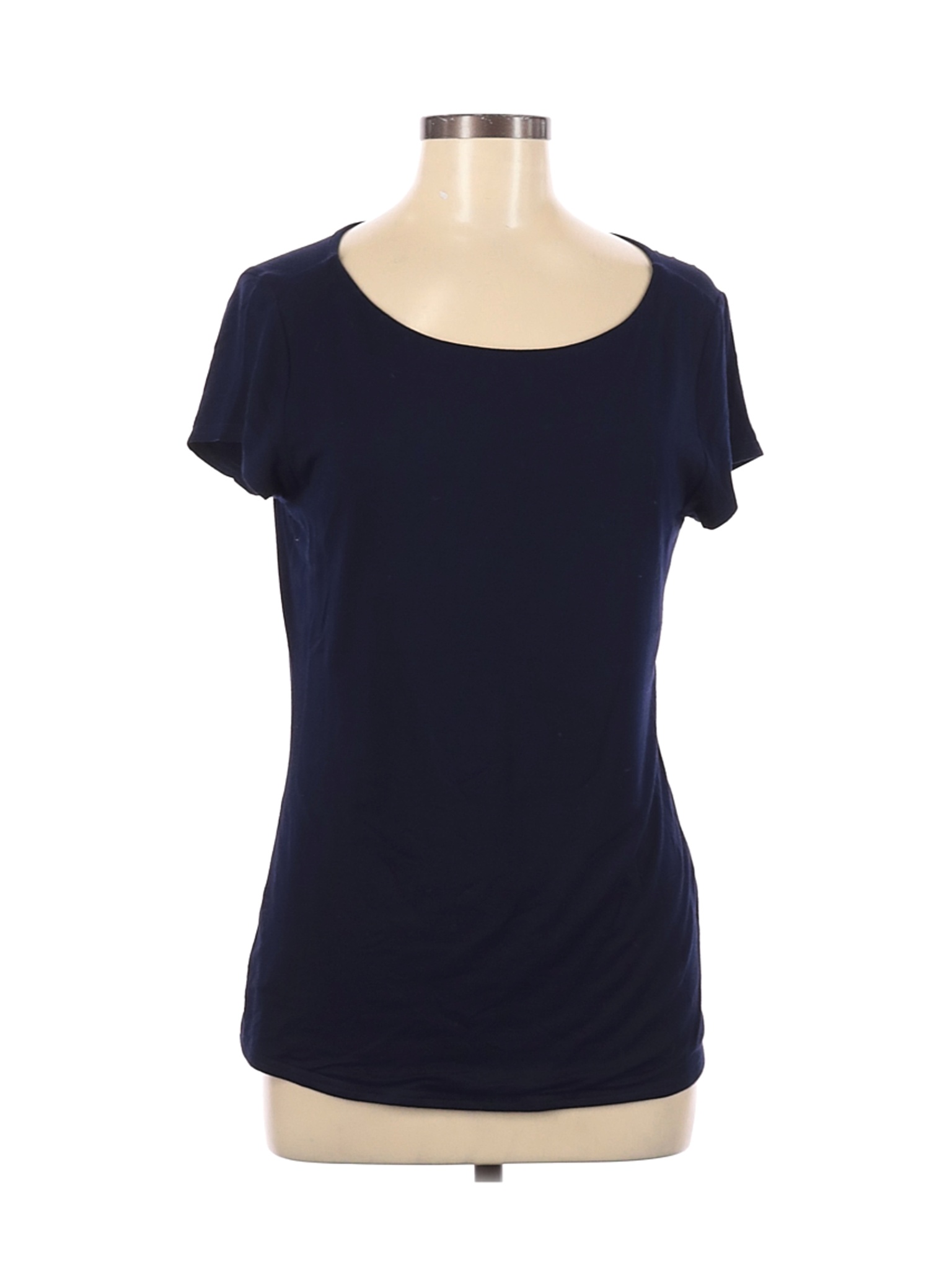 Grace Women Blue Short Sleeve T-Shirt L | eBay