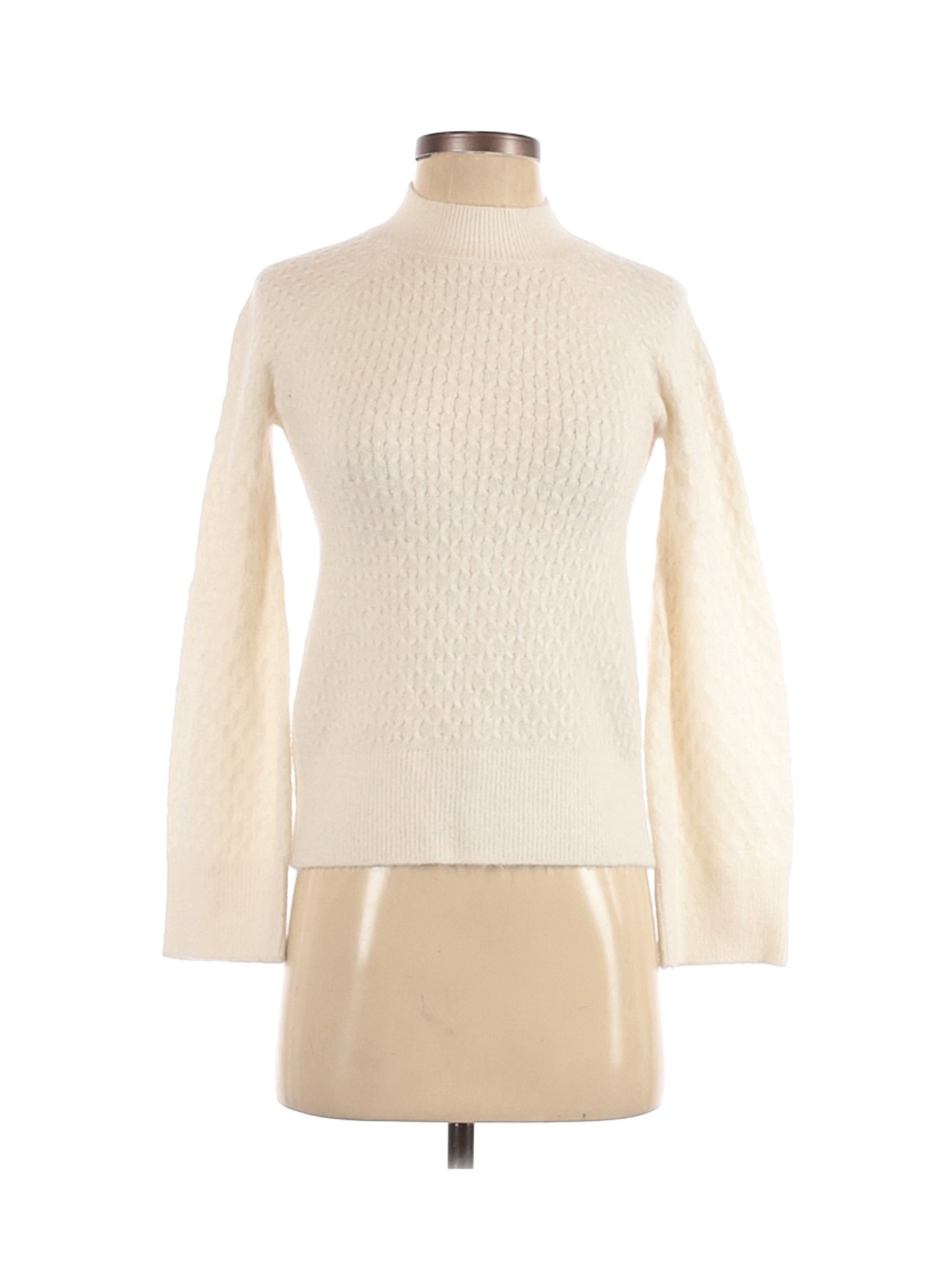 Ann Taylor LOFT Women Ivory Pullover Sweater XXS Petites | eBay
