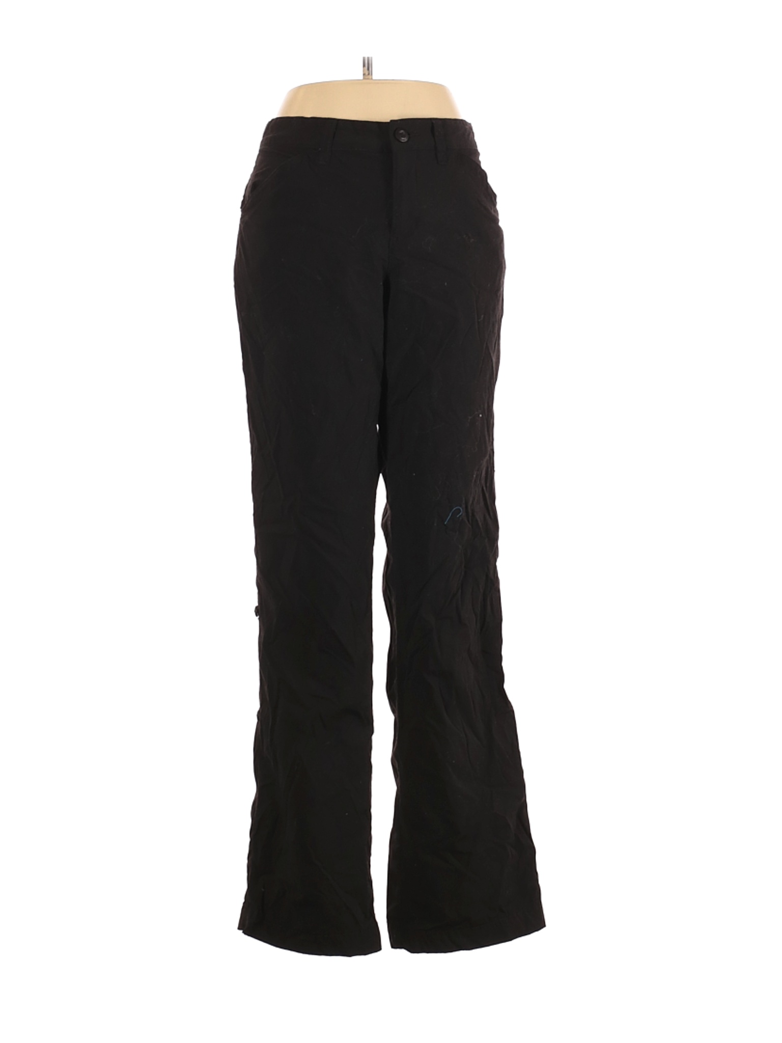 Eddie Bauer Women Black Active Pants 8 | eBay