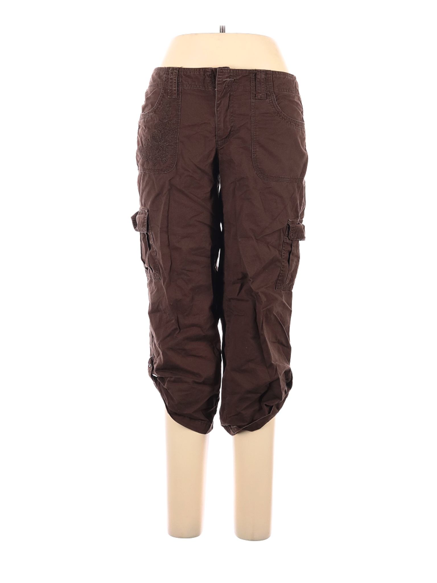 Apt. 9 Women Brown Cargo Pants 10 | eBay