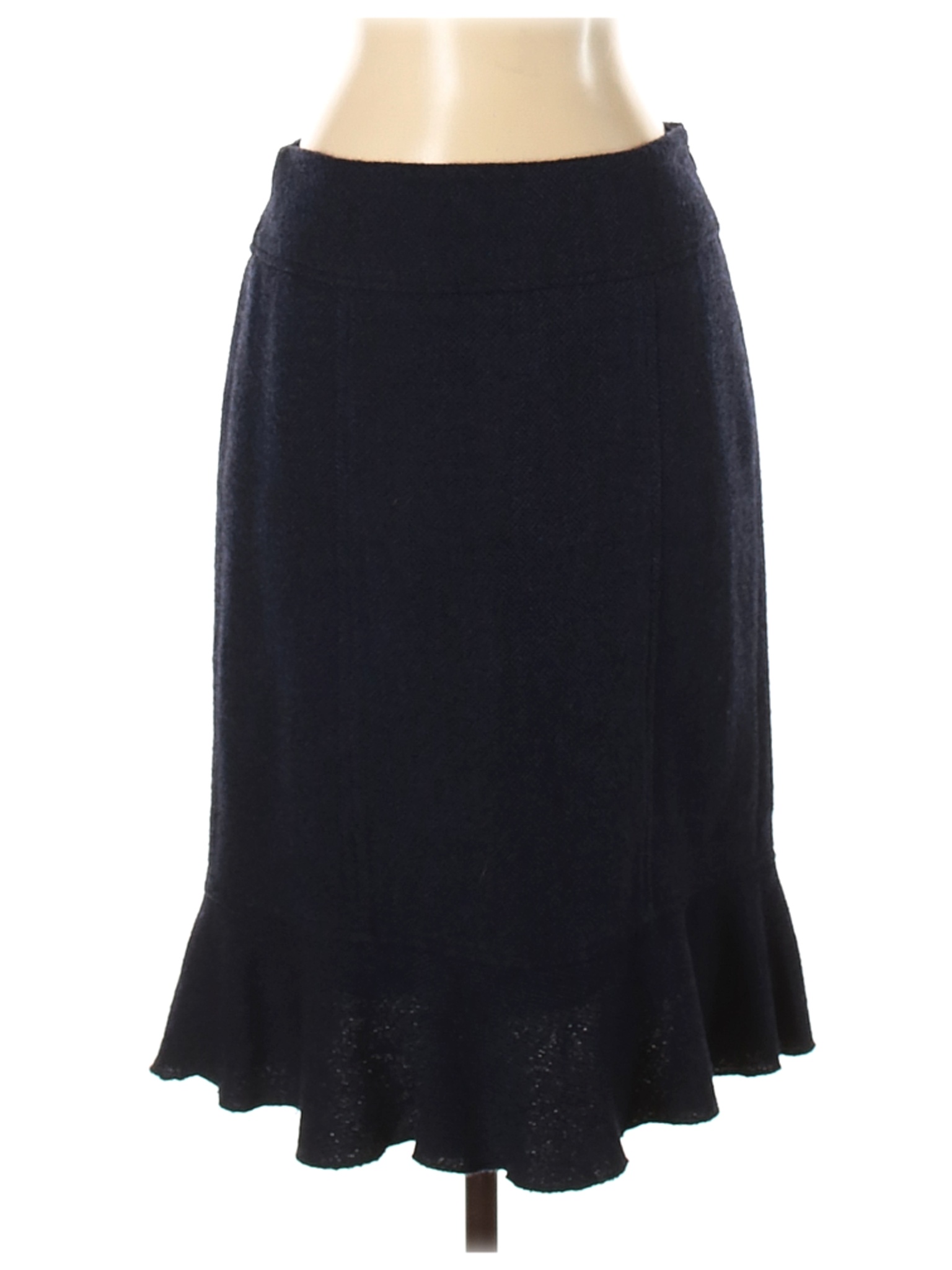 Ann Taylor Women Black Wool Skirt 2 | eBay