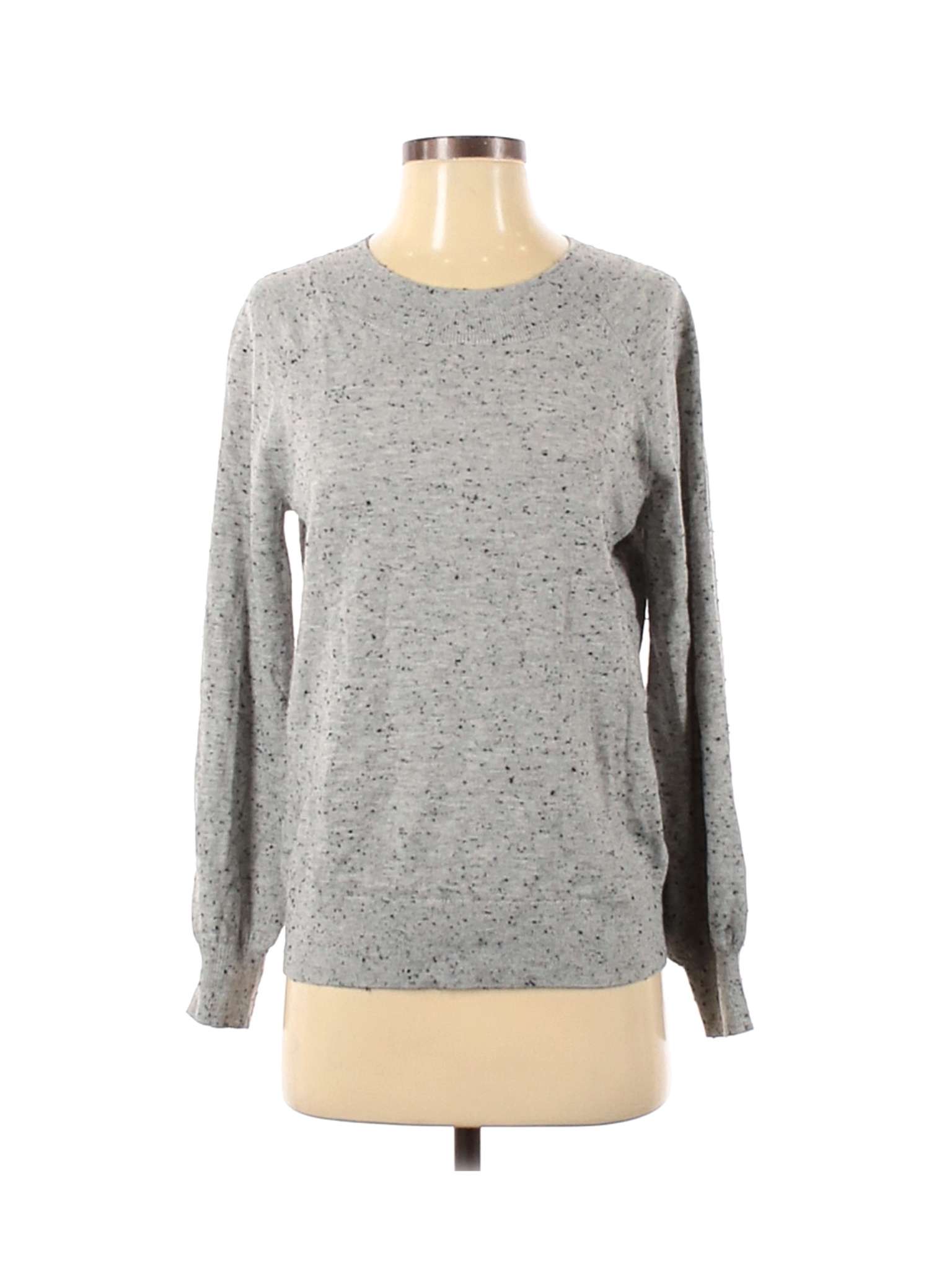 NWT Ann Taylor LOFT Women Gray Pullover Sweater S | eBay