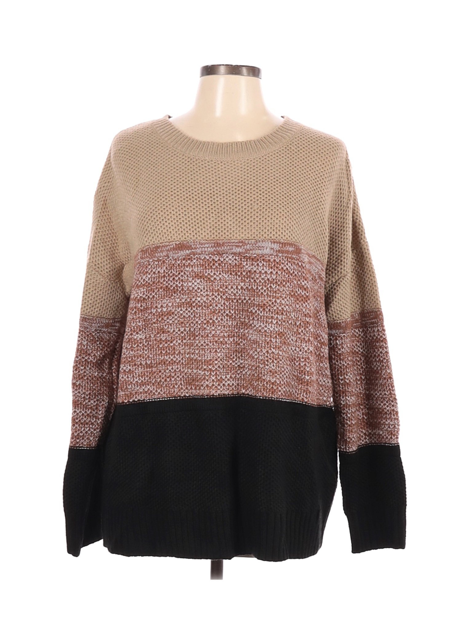 Unbranded Women Brown Pullover Sweater XL | eBay