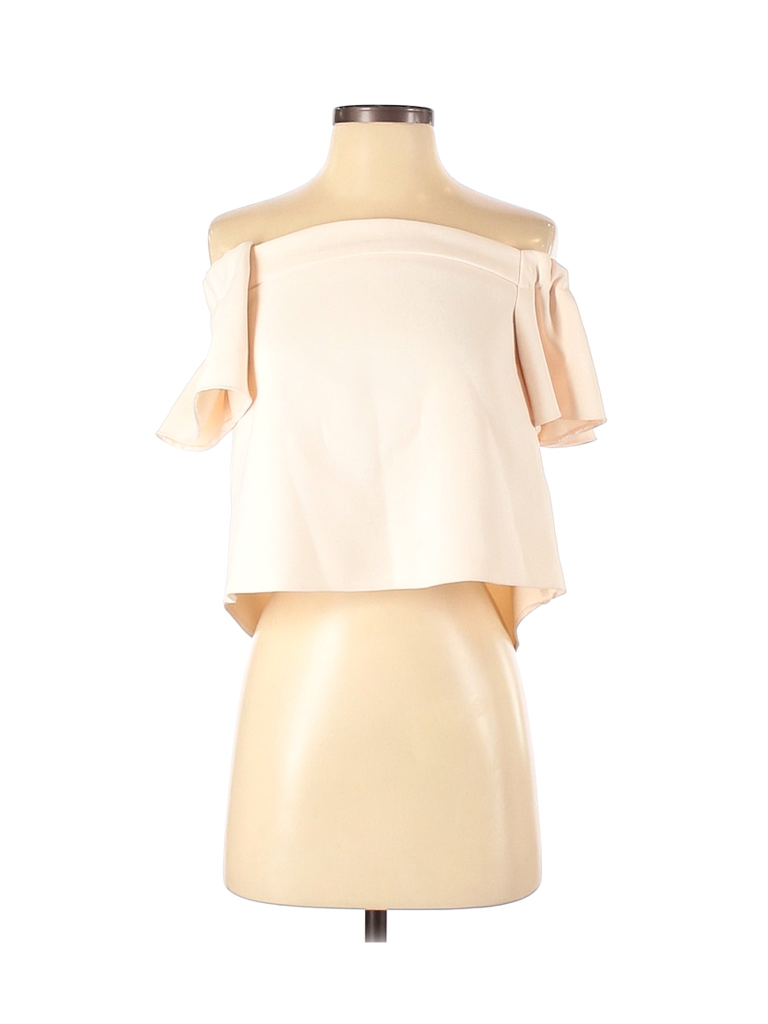 Topshop Women Brown Short Sleeve Blouse 2 | eBay