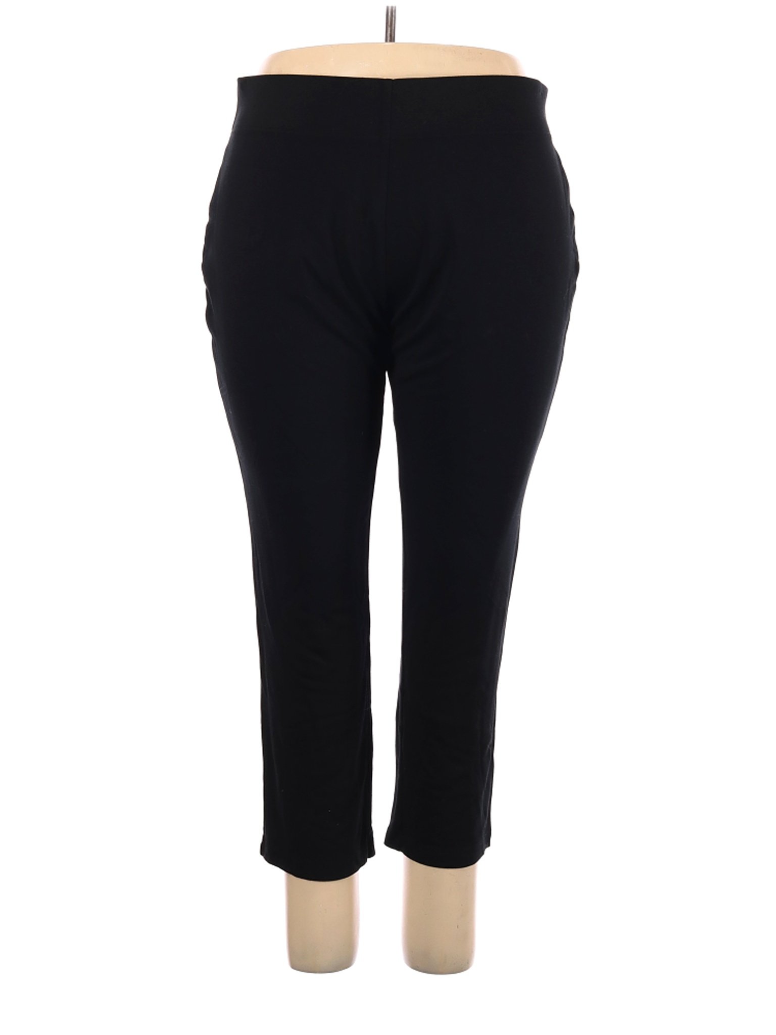 Falls Creek Women Black Casual Pants 2X Plus | eBay