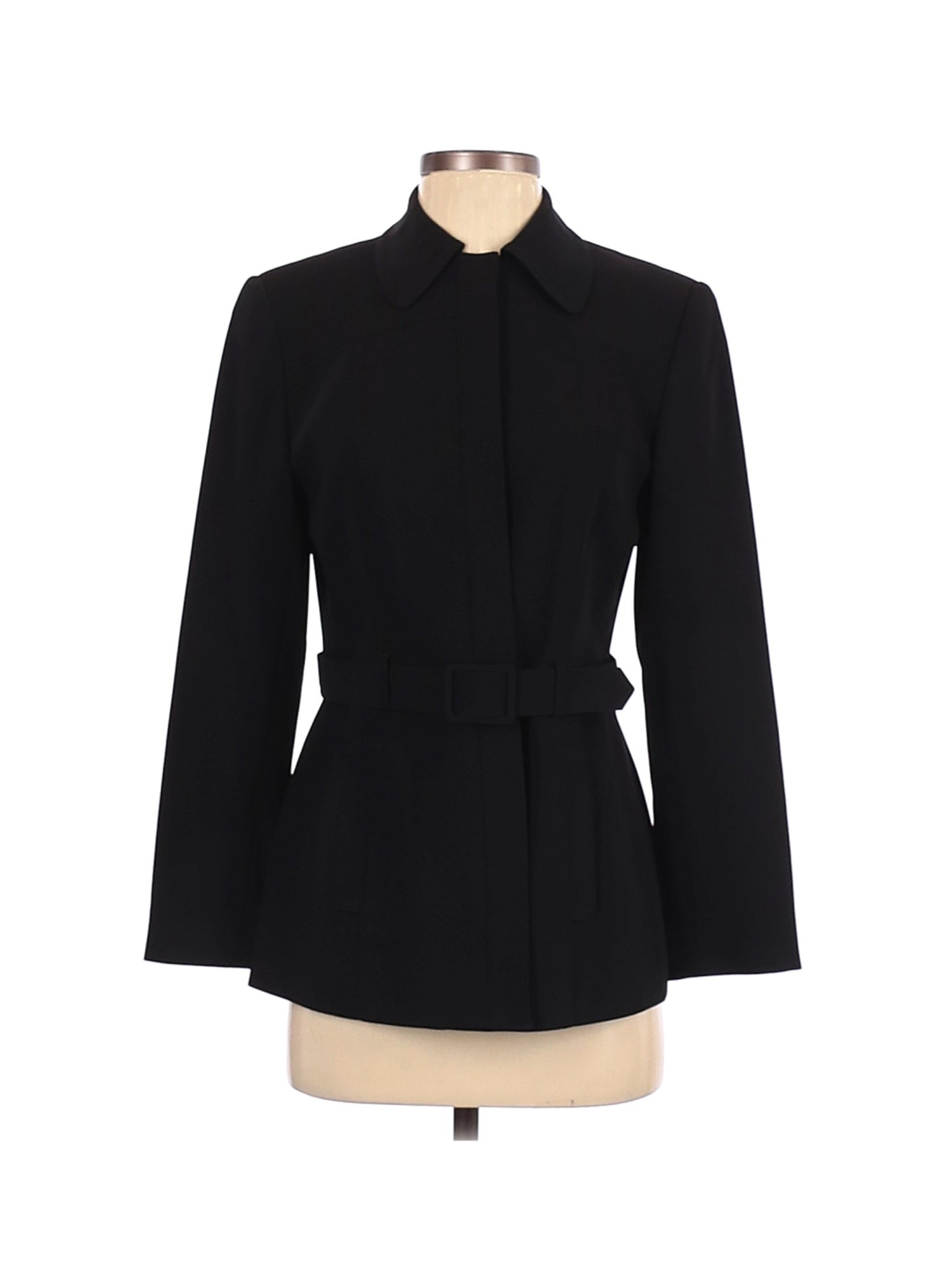Ann Taylor Women Black Coat 4 Petites | eBay