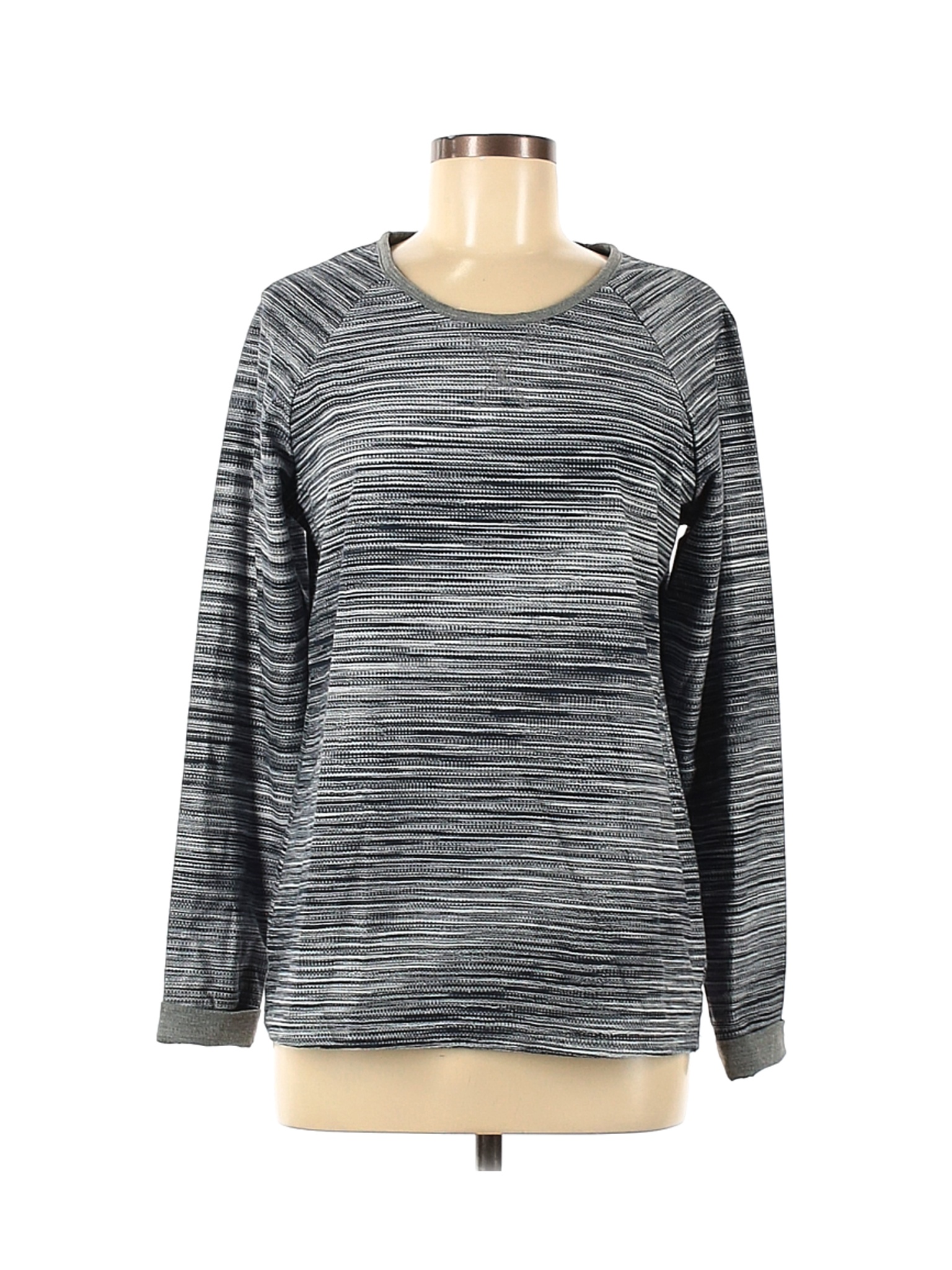 NWT Christopher & Banks Women Gray Long Sleeve T-Shirt M | eBay