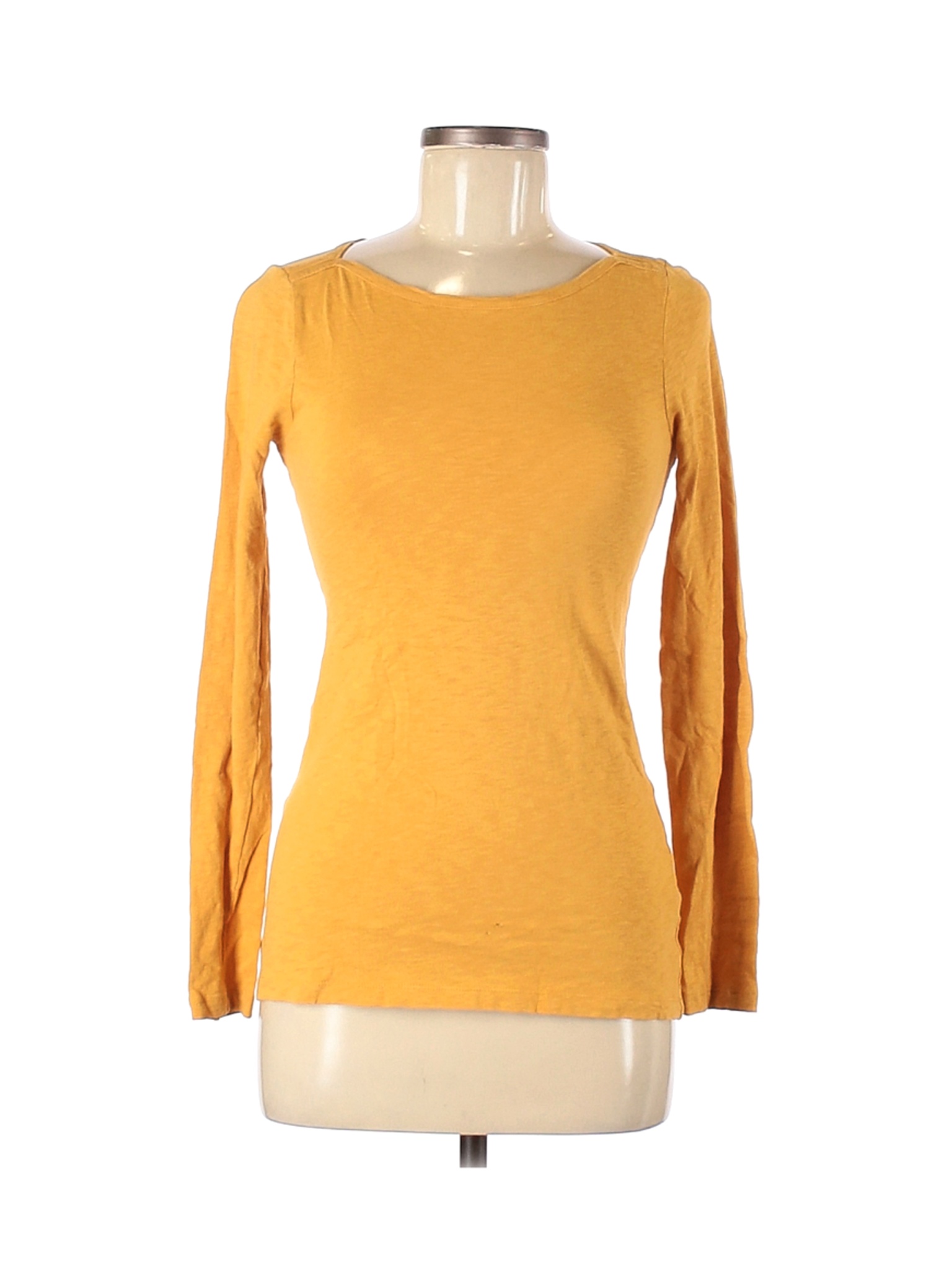 J.Crew Women Yellow Long Sleeve T-Shirt S | eBay