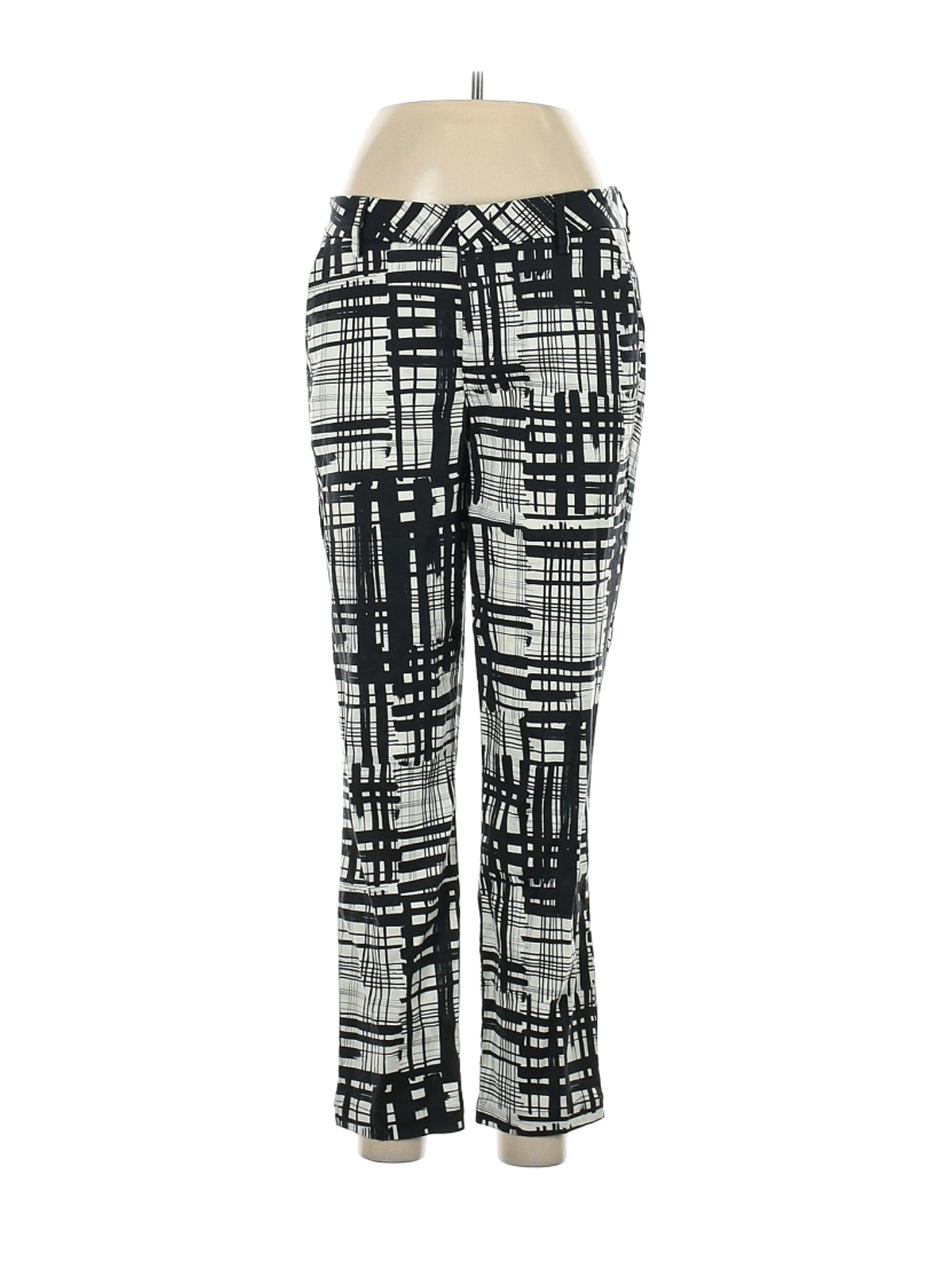 Level 99 Women Black Linen Pants 28W | eBay