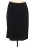 Canvas Backs 100% Polyester Solid Black Casual Skirt Size 8 - photo 2