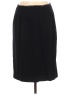 Canvas Backs 100% Polyester Solid Black Casual Skirt Size 8 - photo 1