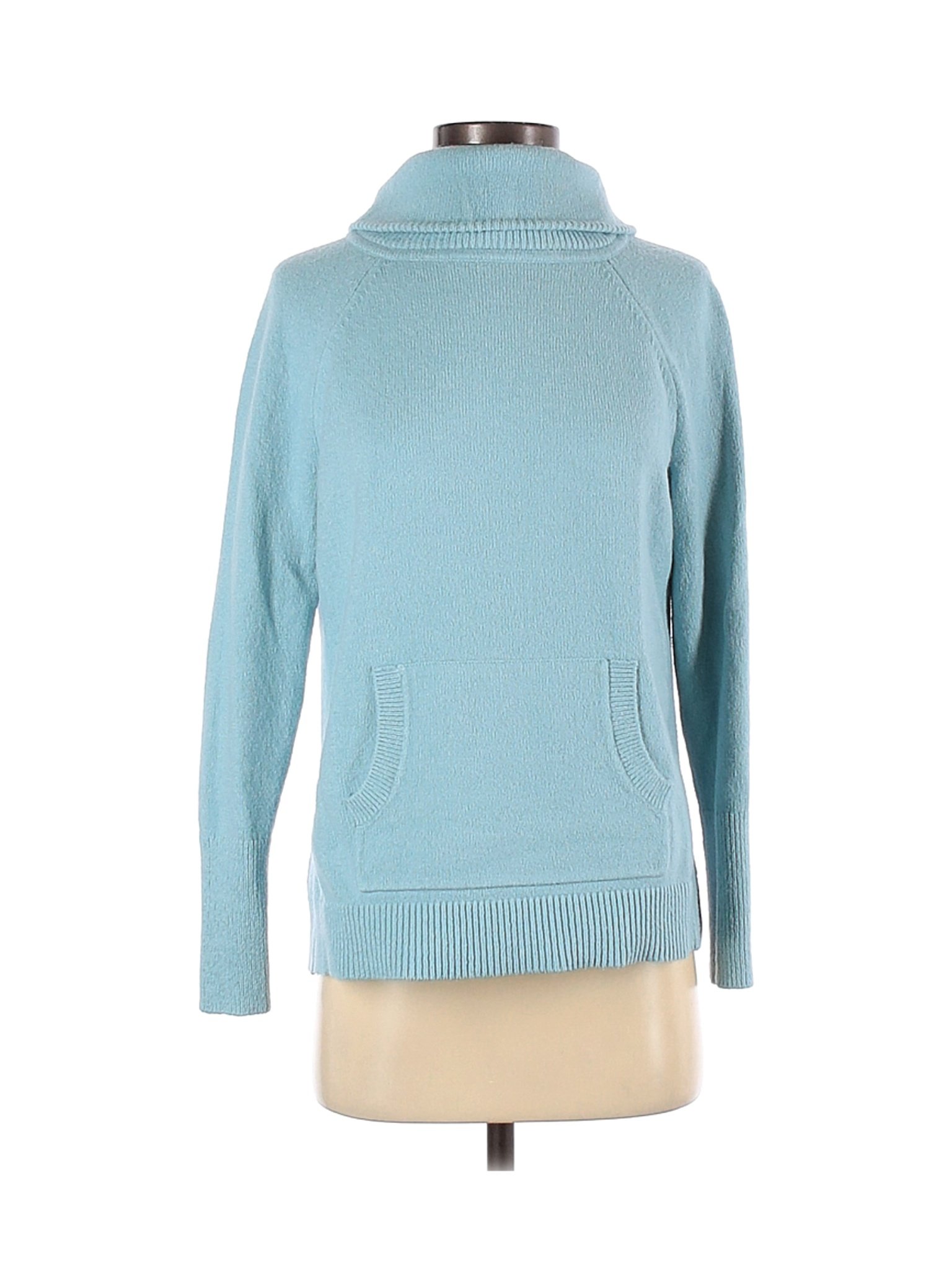 Ann Taylor LOFT Women Blue Turtleneck Sweater S | eBay