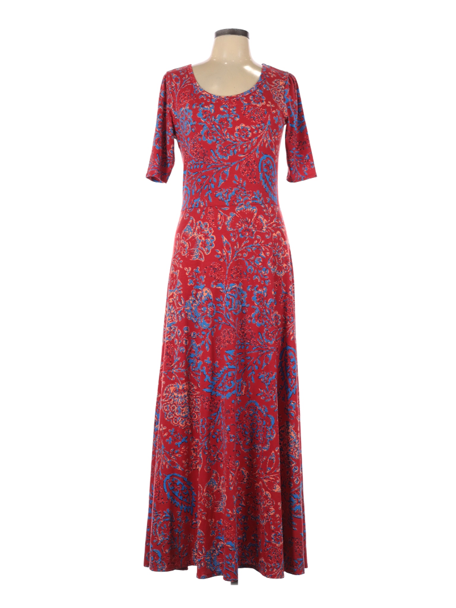 Lularoe Women Red Casual Dress L | eBay