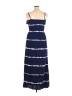 Iz Byer 100% Cotton Stripes Tie-dye Blue Casual Dress Size XL - photo 2
