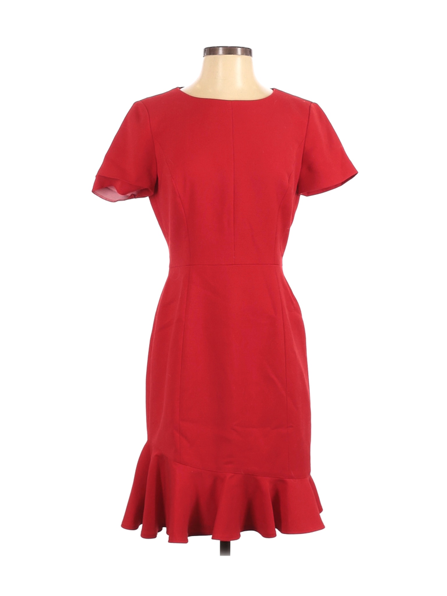 Cremieux Women Red Casual Dress 4 | eBay