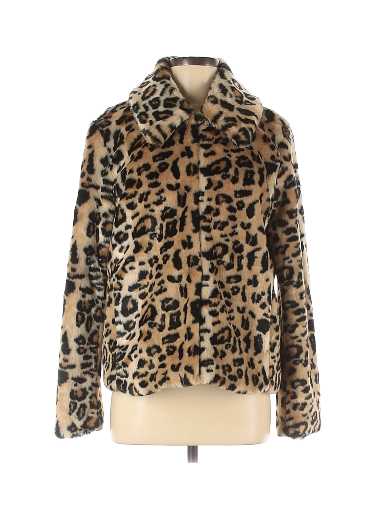 saks faux fur jacket