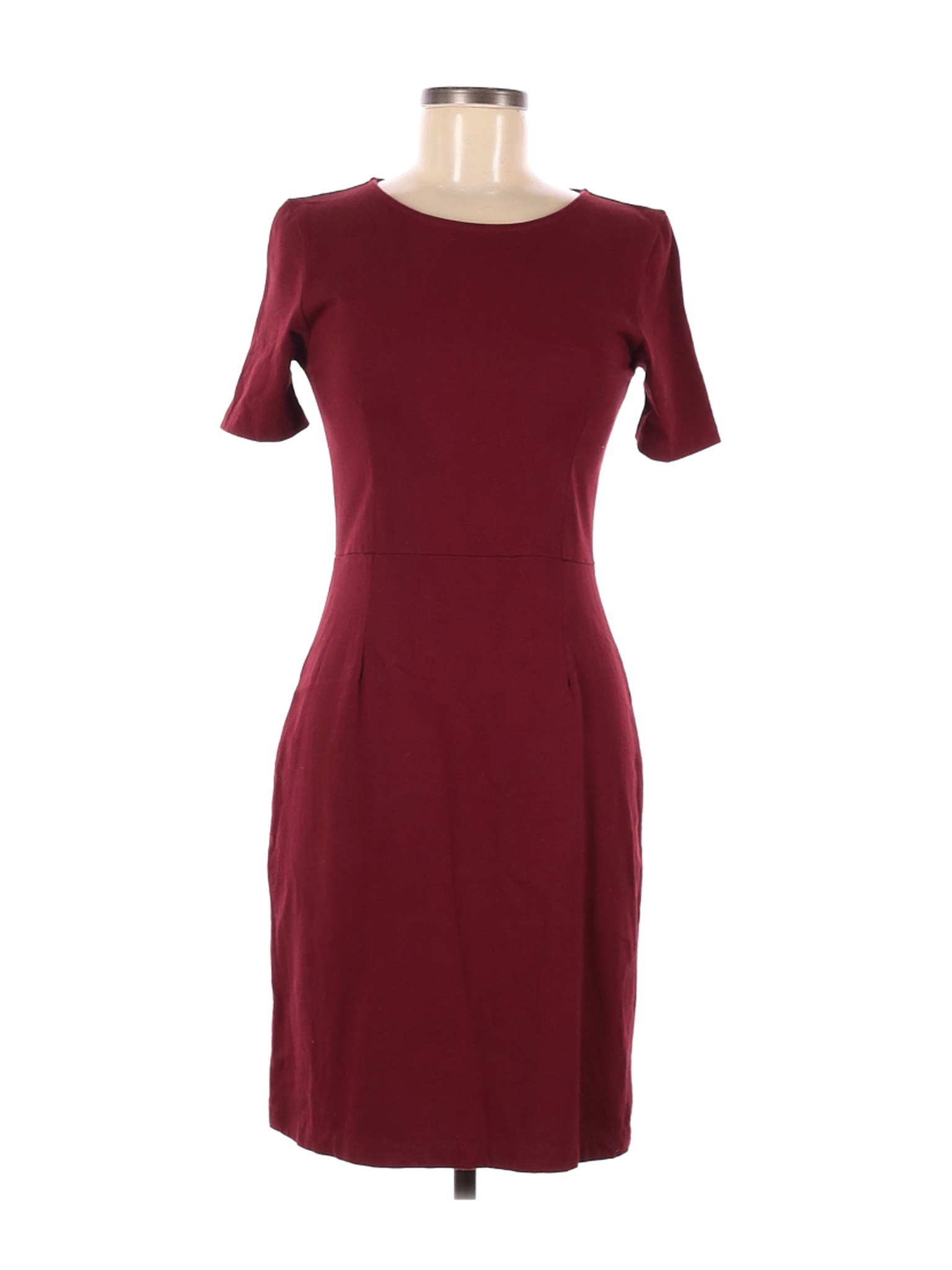 J.Crew Women Red Casual Dress 4 | eBay