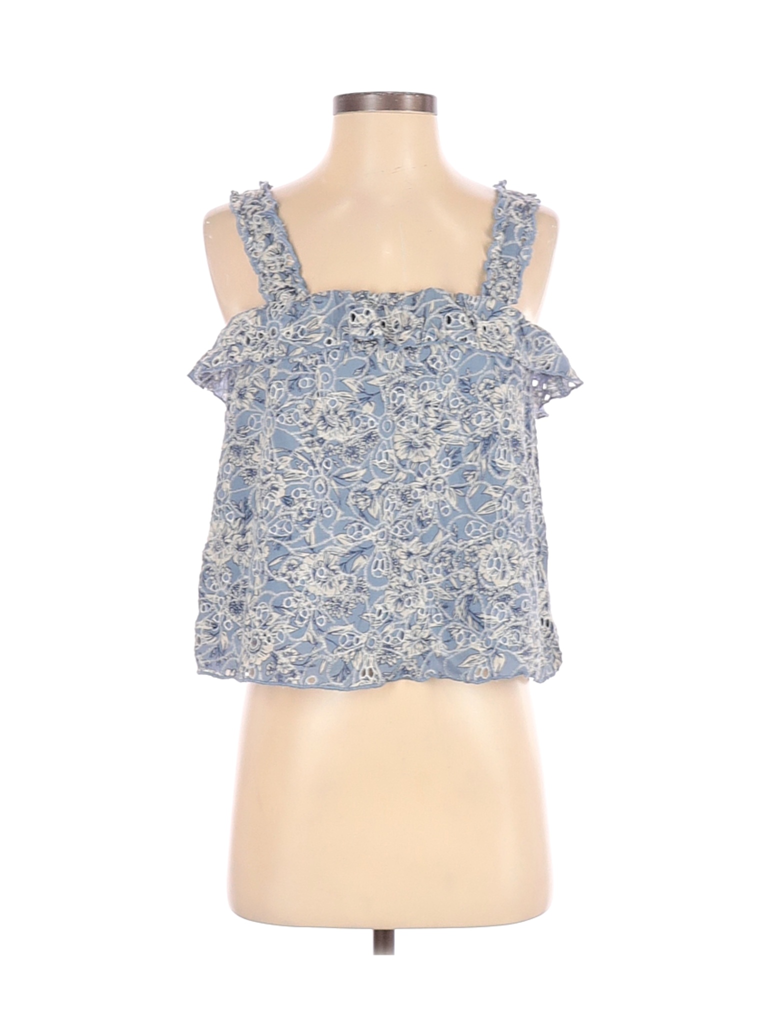 American Eagle Outfitters Women Blue Sleeveless Blouse XS | eBay