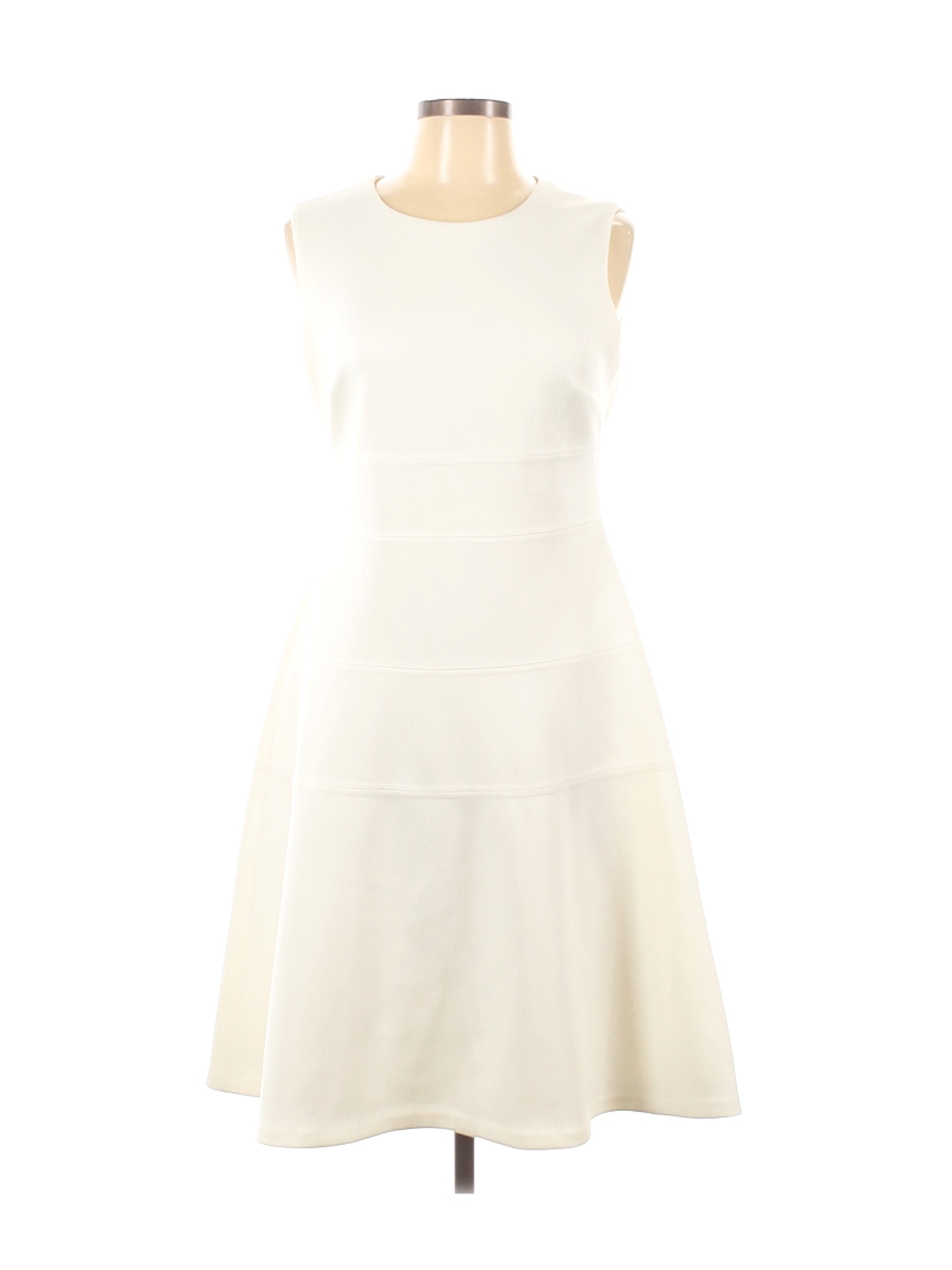 Calvin Klein Women White Cocktail Dress 10 | eBay