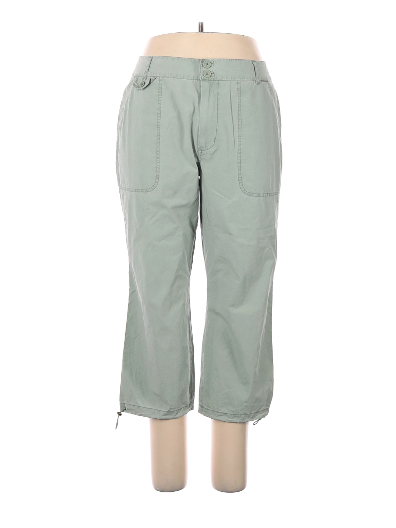 Jamaica Bay Women Blue Casual Pants 14 | eBay