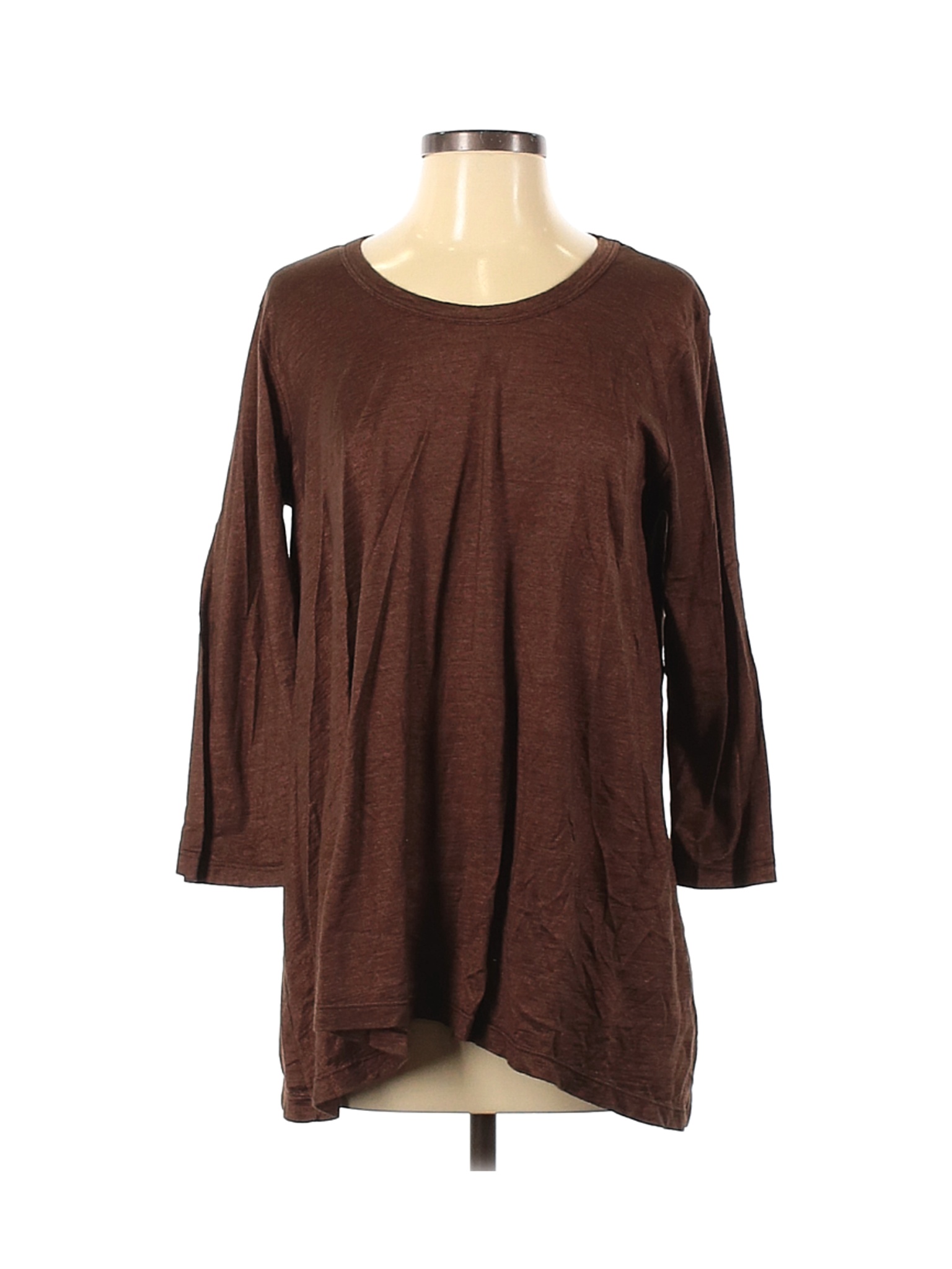 Prairie Cotton Women Brown Short Sleeve Top S | eBay