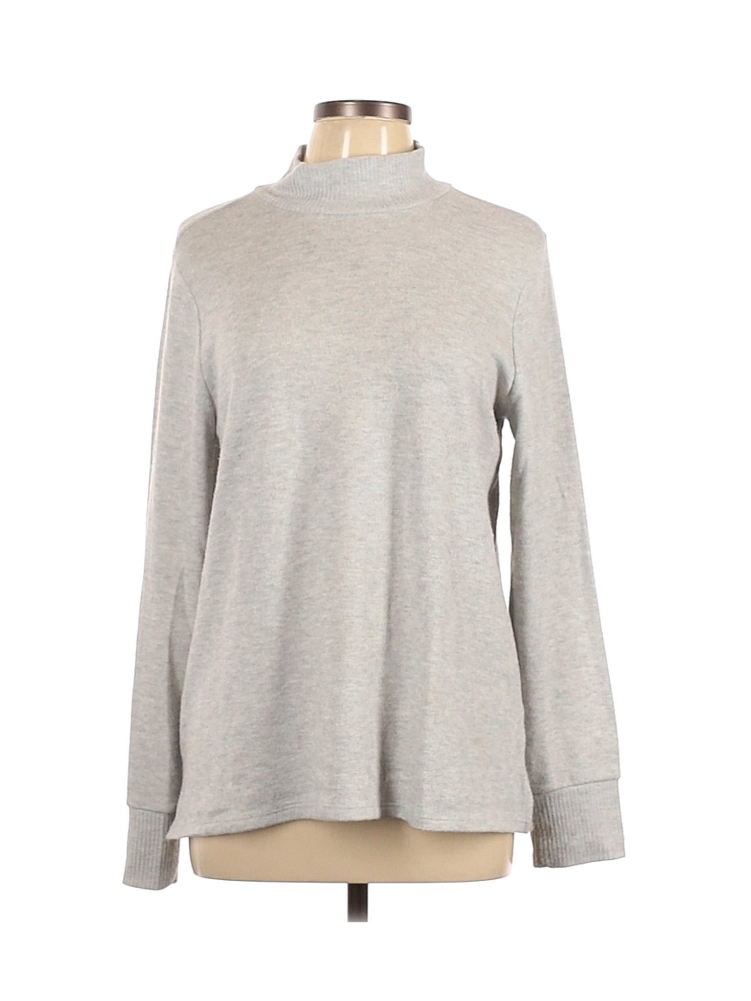 Lucky Brand Women Gray Pullover Sweater L | eBay