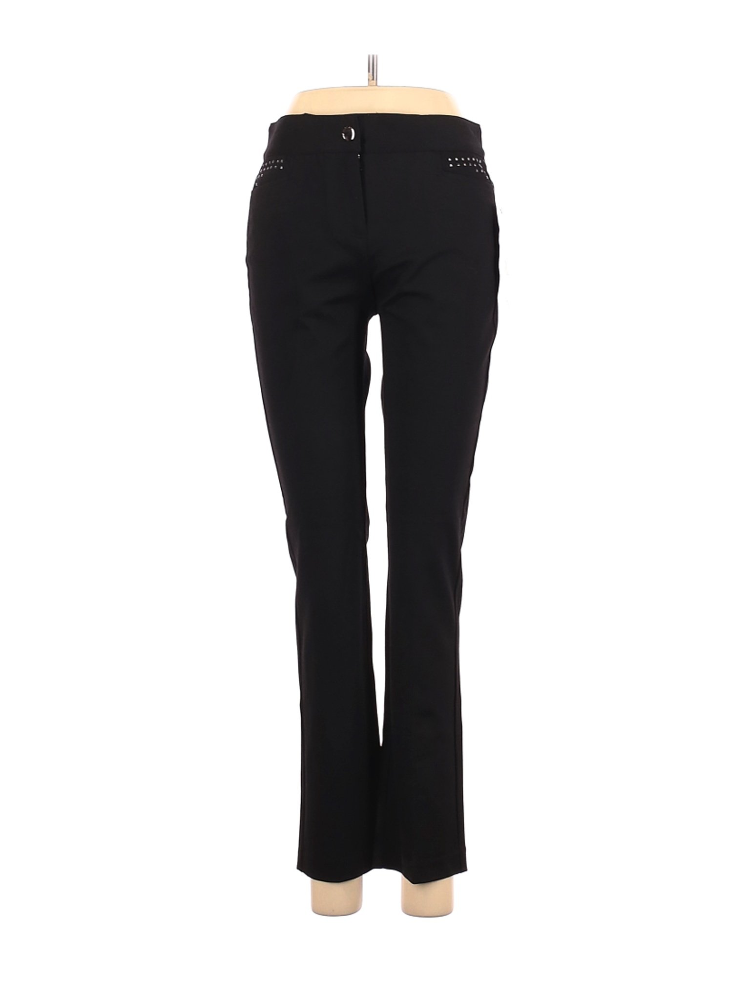 NWT Alfani Women Black Casual Pants 4 Petites | eBay