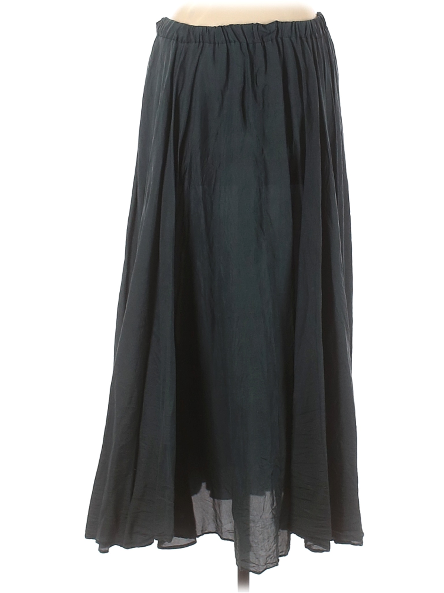 Whistles Women Gray Silk Skirt M | eBay