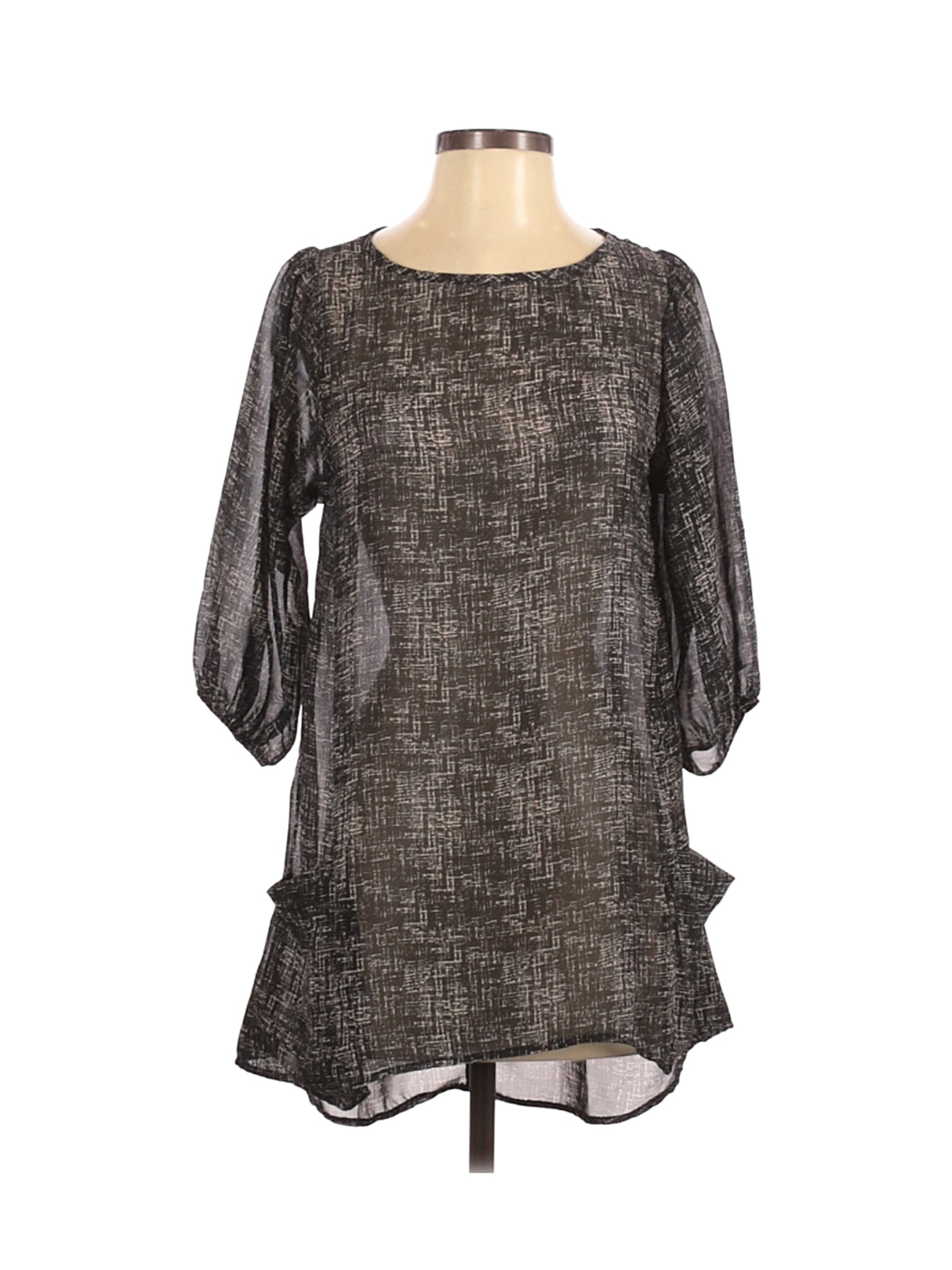 Lily White Women Black Casual Dress S | eBay