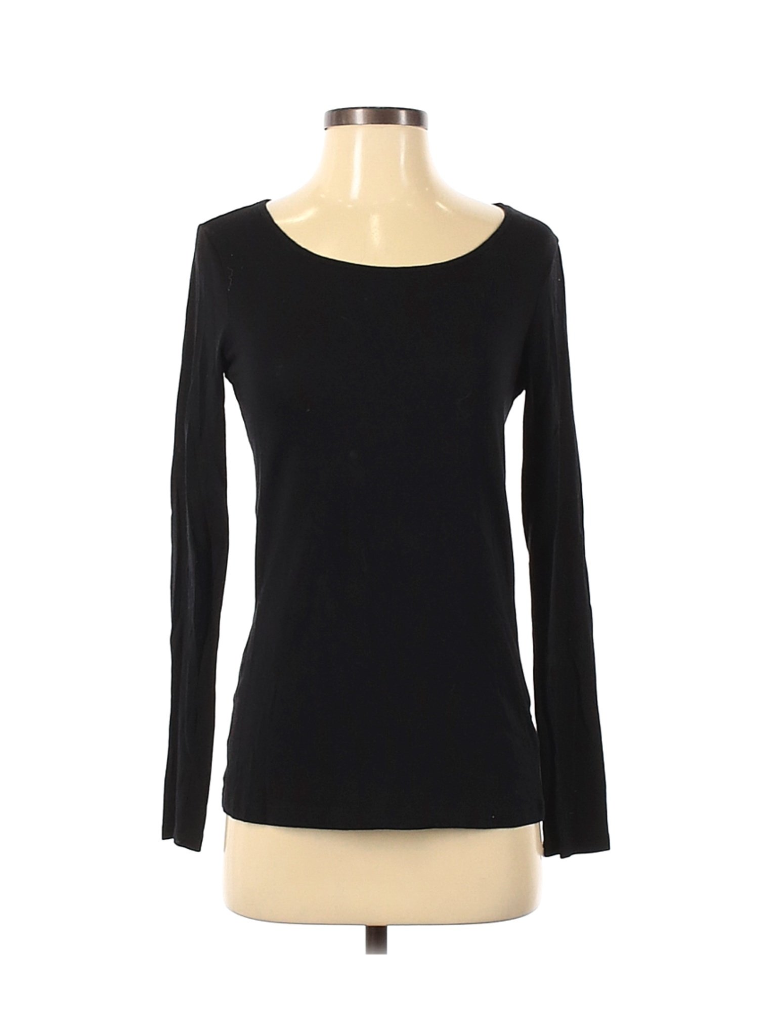 Apt. 9 Women Black Long Sleeve T-Shirt S | eBay
