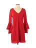 Nicole Miller New York Red Casual Dress Size 4 - photo 1