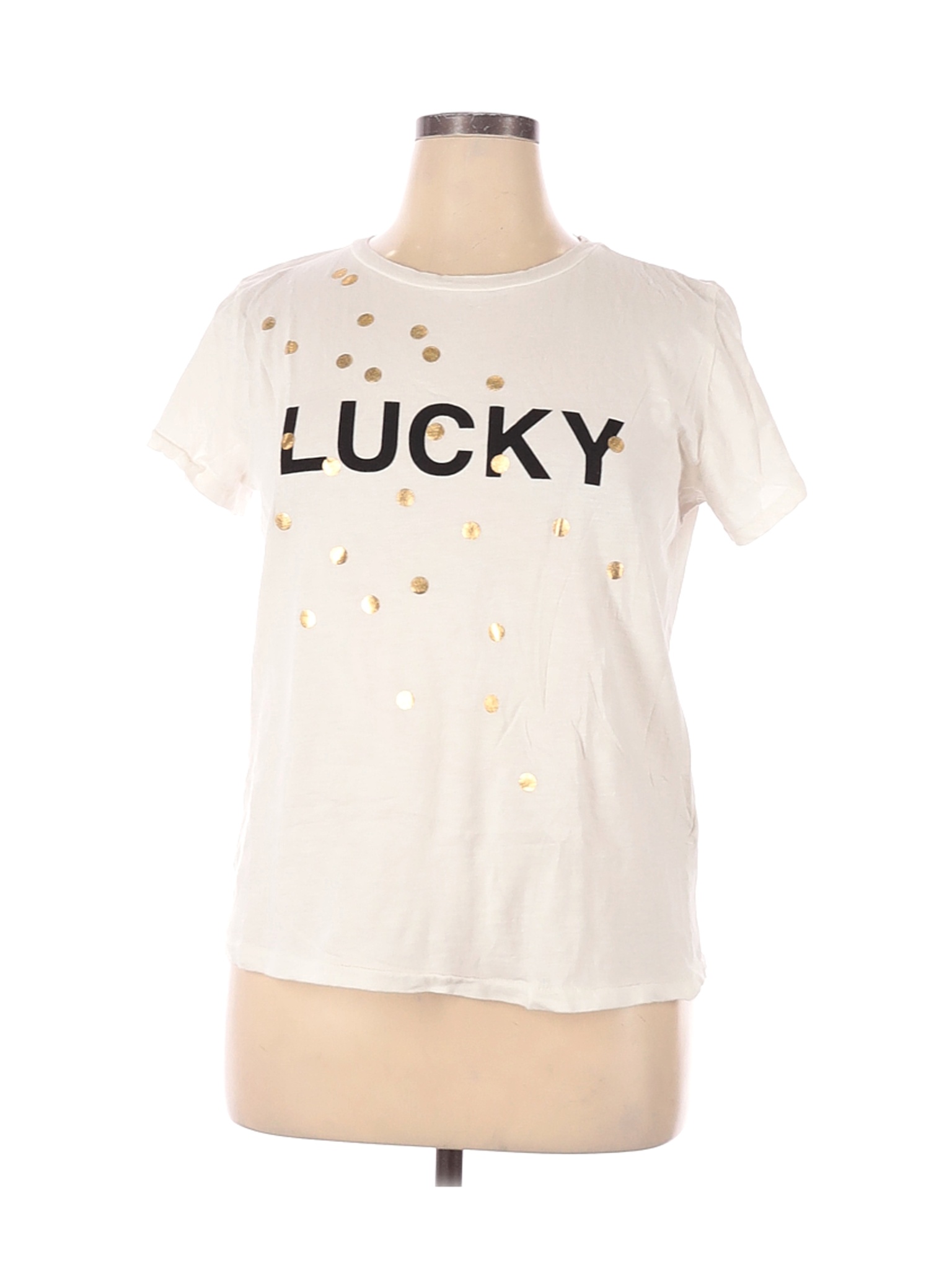 lucky brand white t shirts