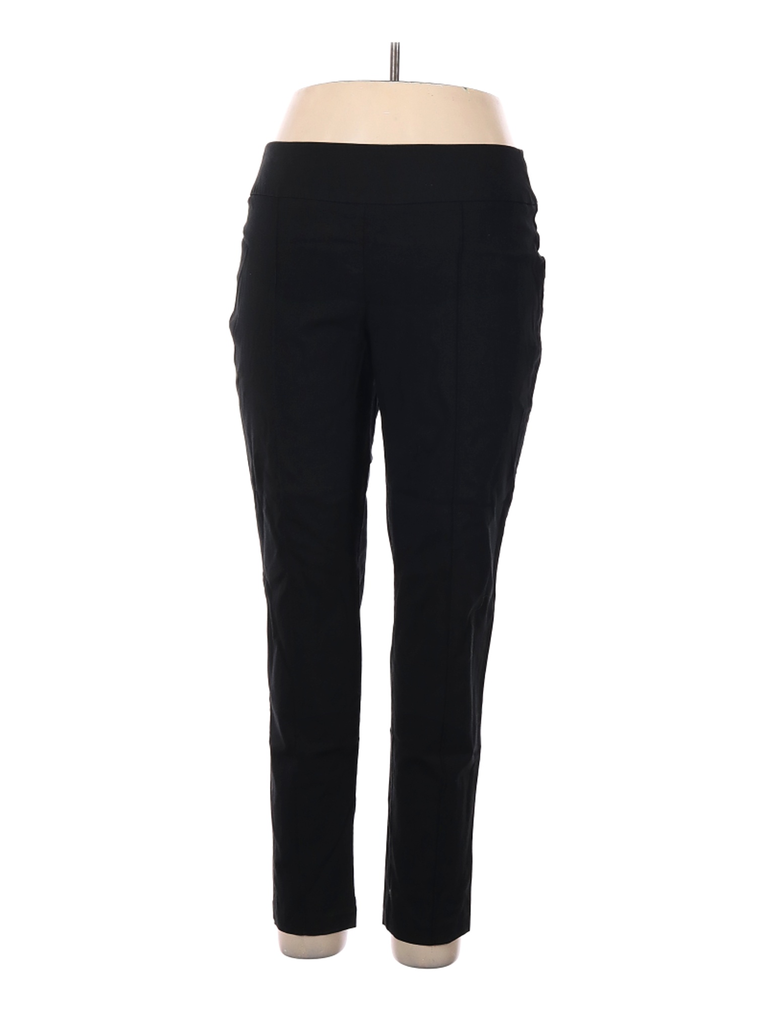 Cato Women Black Casual Pants 16 | eBay