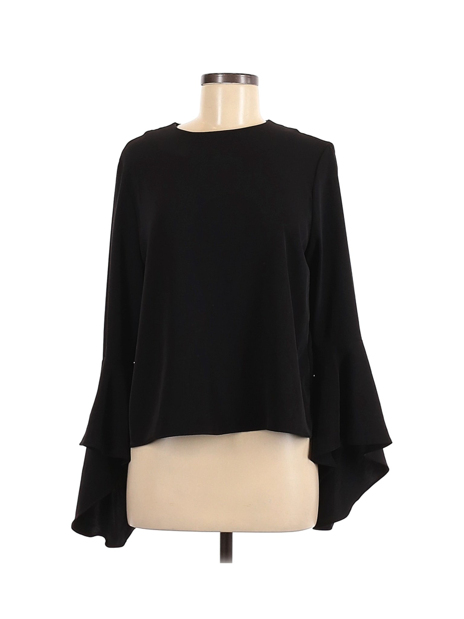 Catherine Women Black Long Sleeve Blouse M | eBay