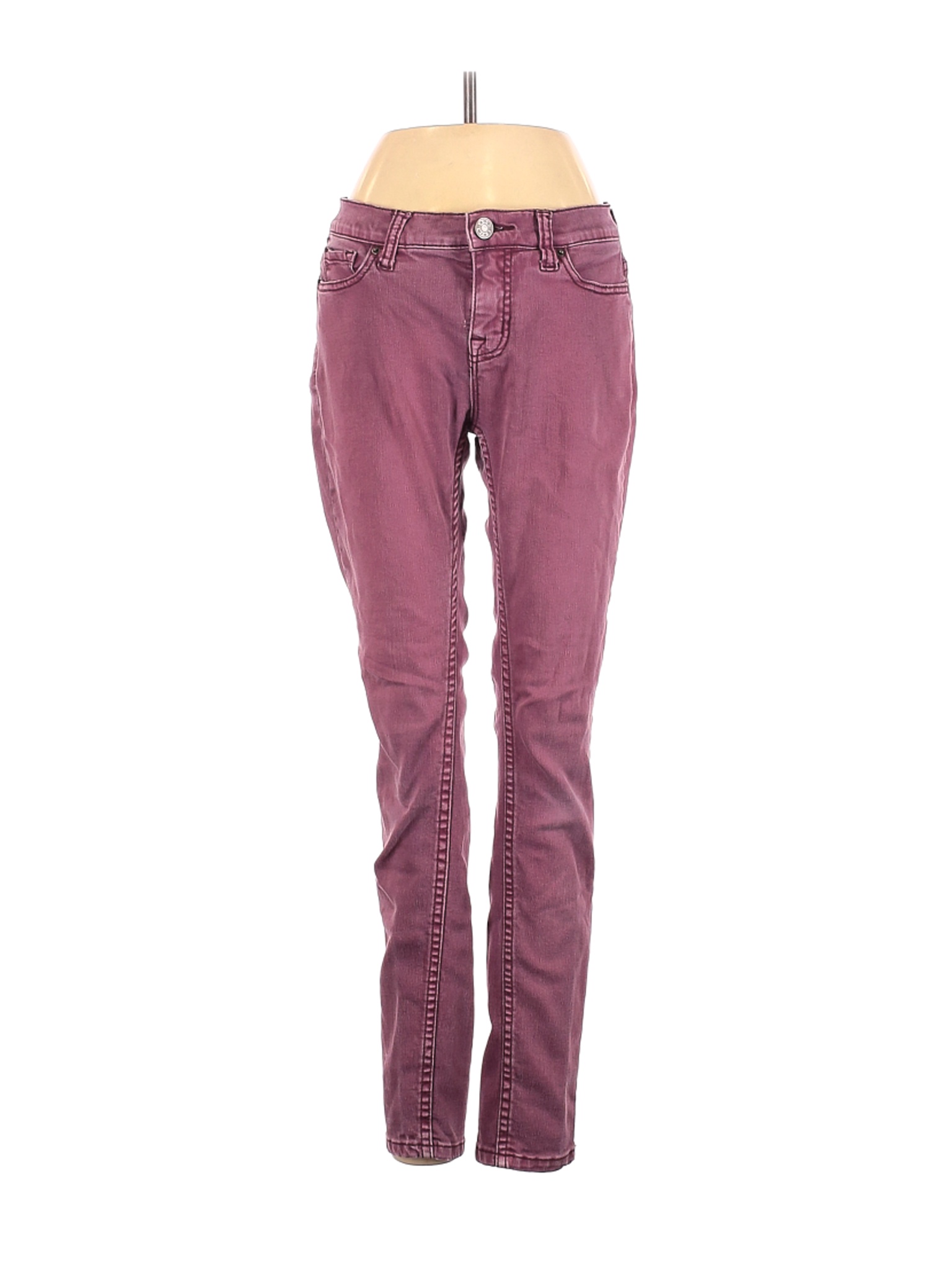 purple jeggings