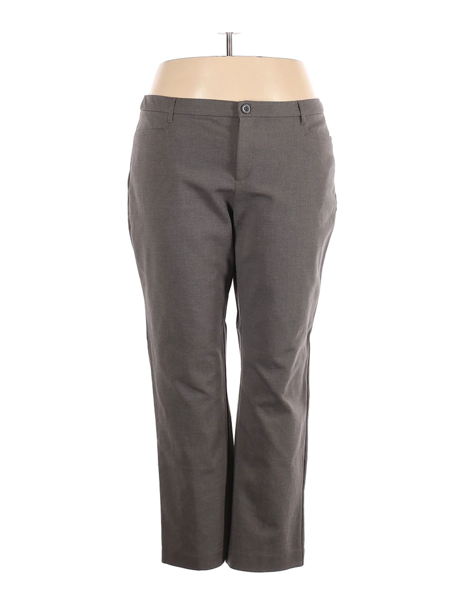Cj Banks Women Gray Dress Pants 20 Plus | eBay