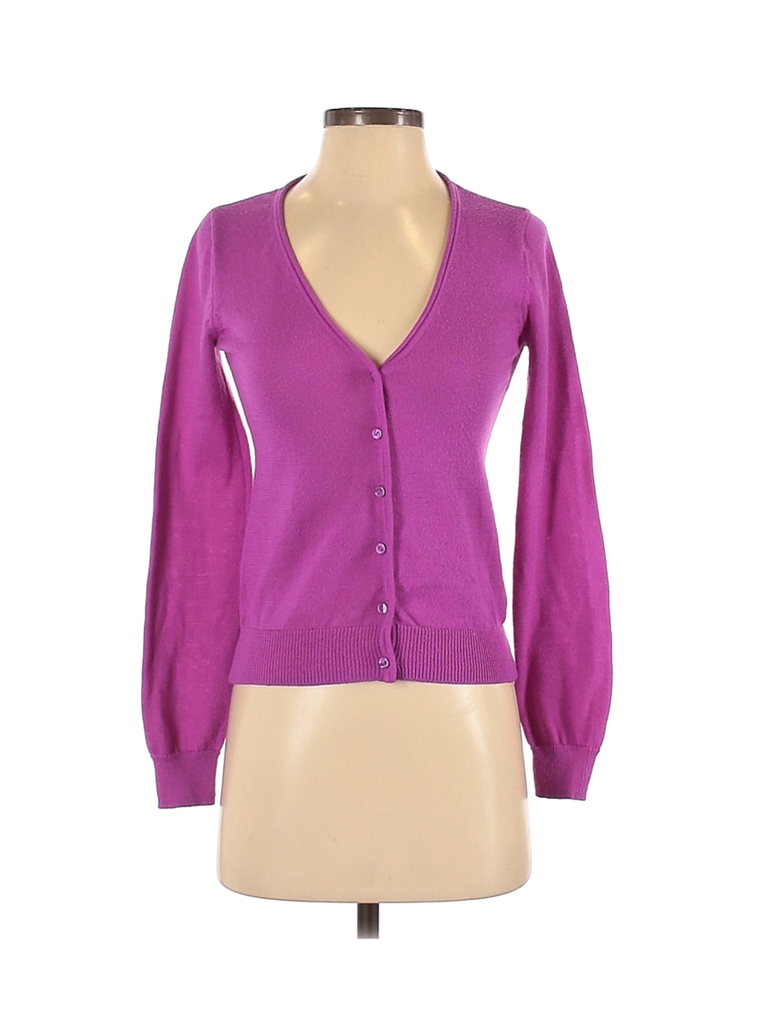  H  M  Women Purple  Cardigan  XS eBay