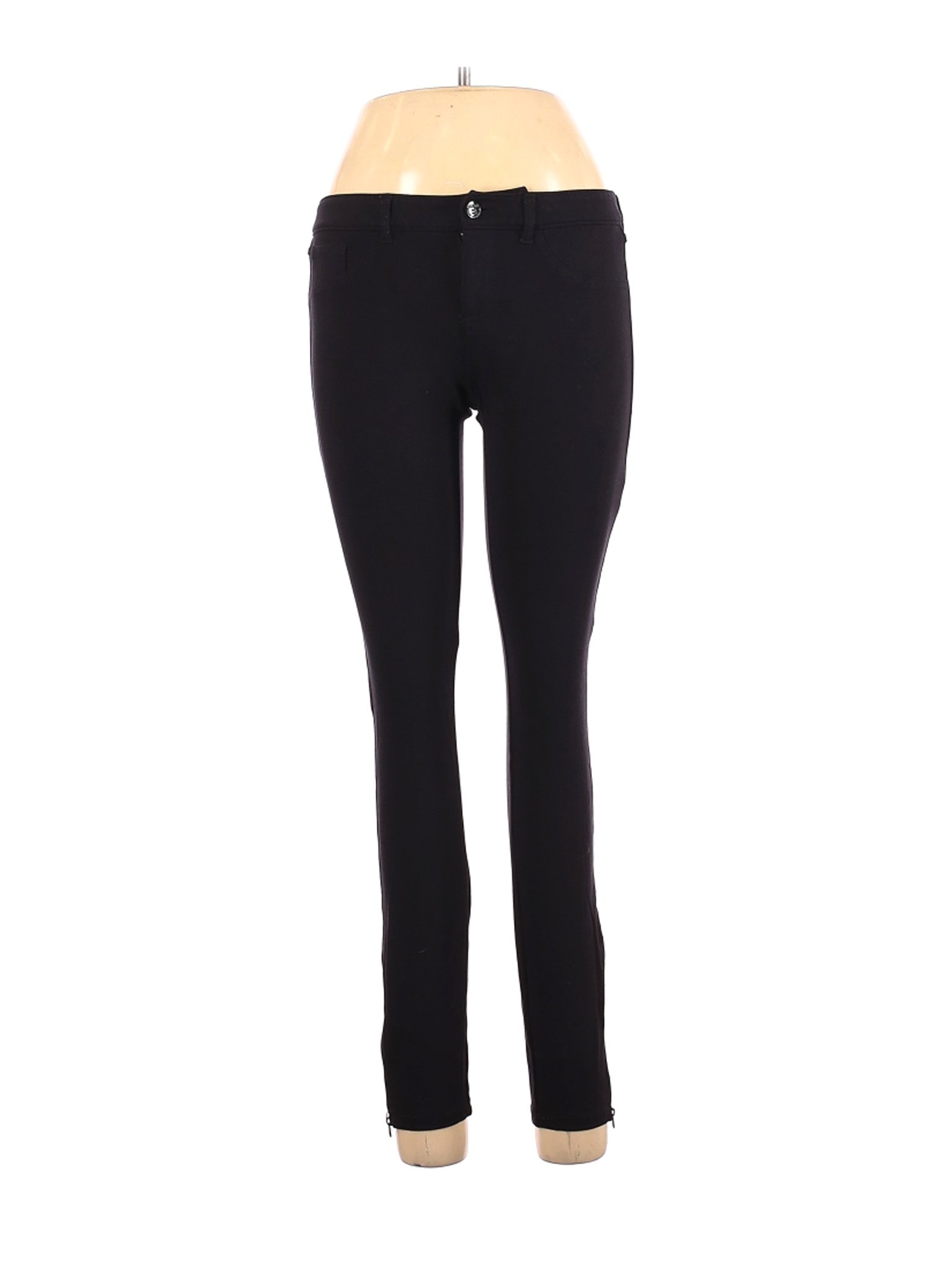Guess Women Black Casual Pants 28W | eBay