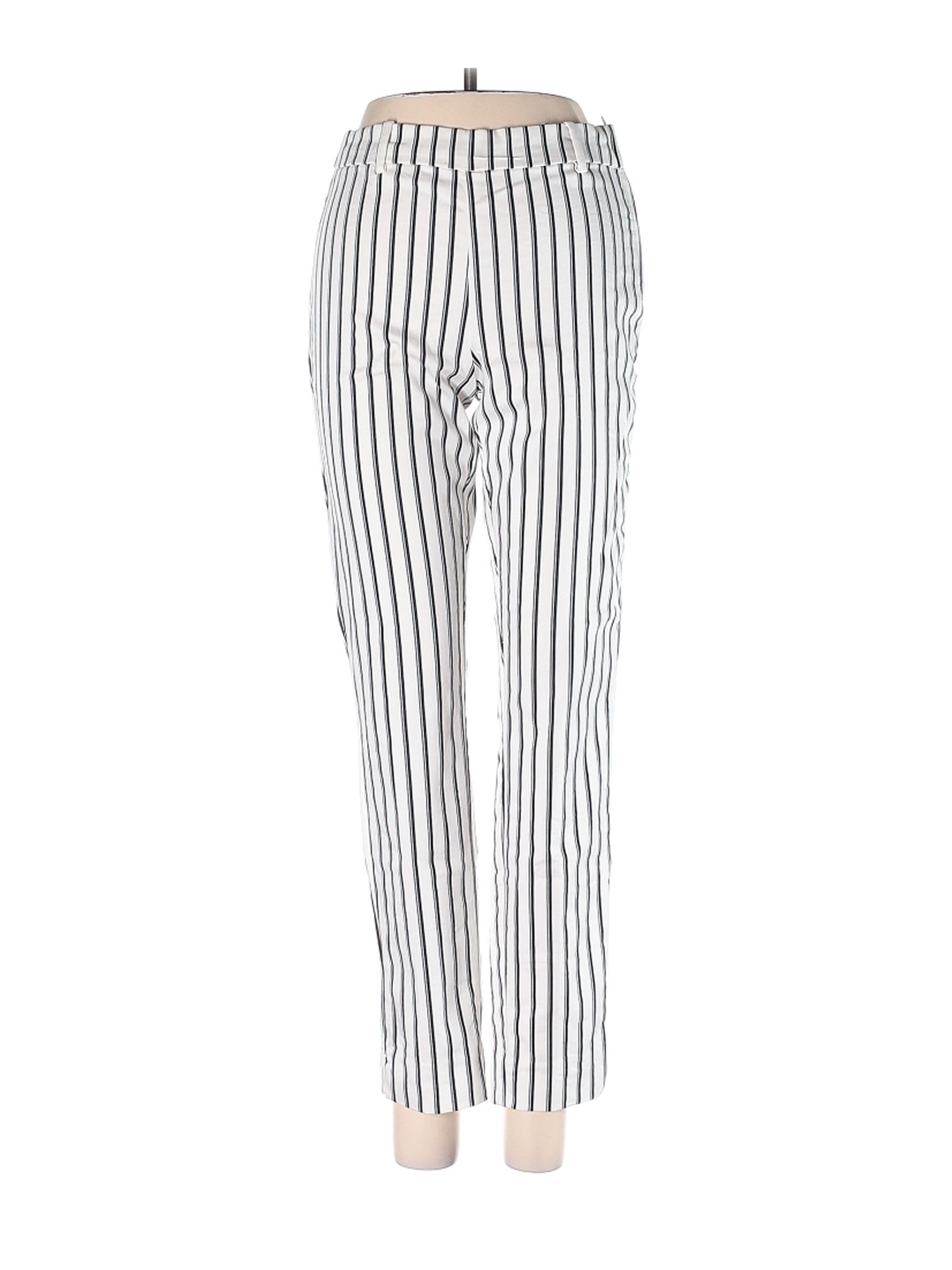 H&M Women White Casual Pants 4 | eBay