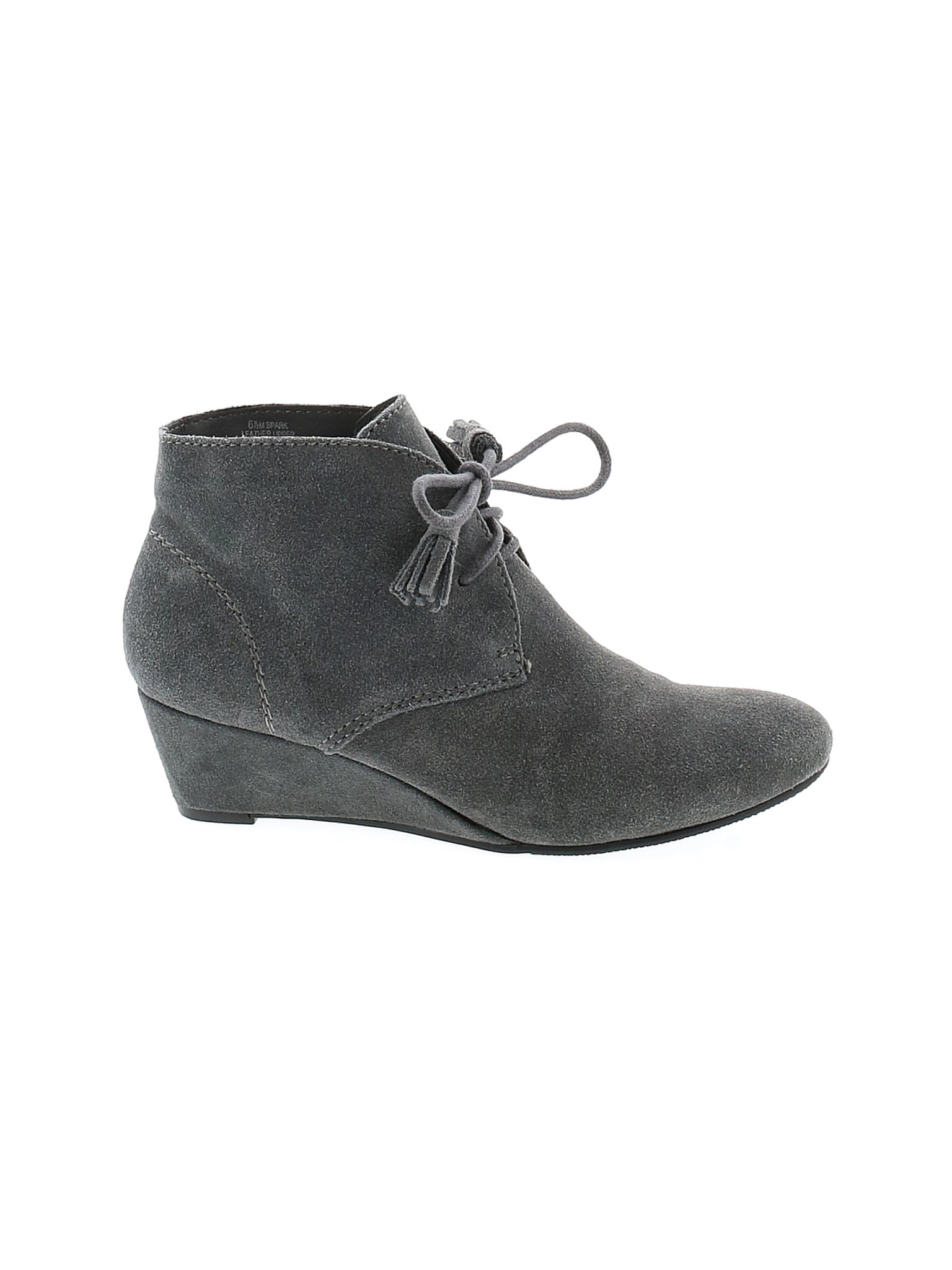 Crown Vintage Women Gray Ankle Boots US 6.5 | eBay