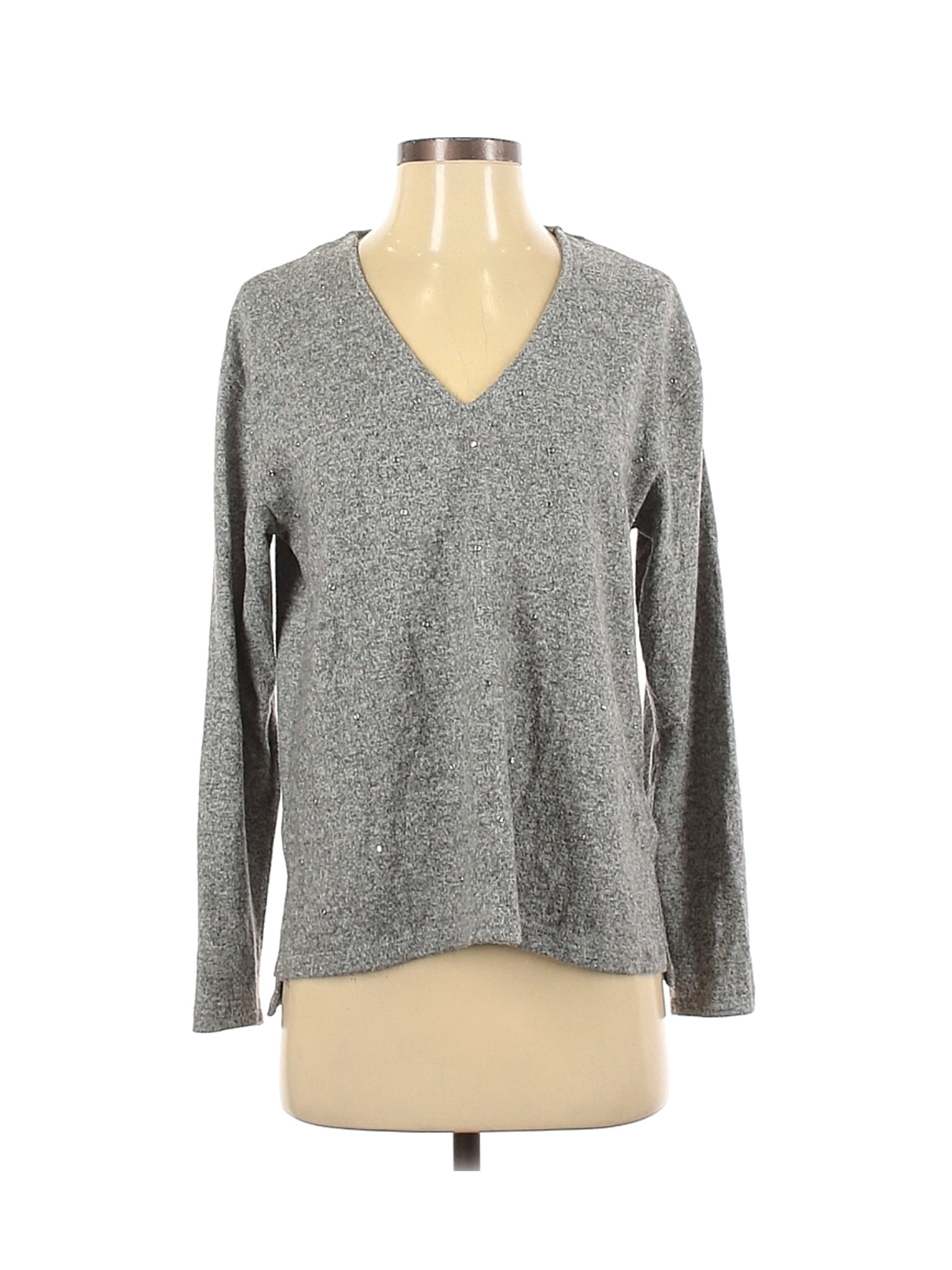 Zara Women Gray Pullover Sweater S | eBay