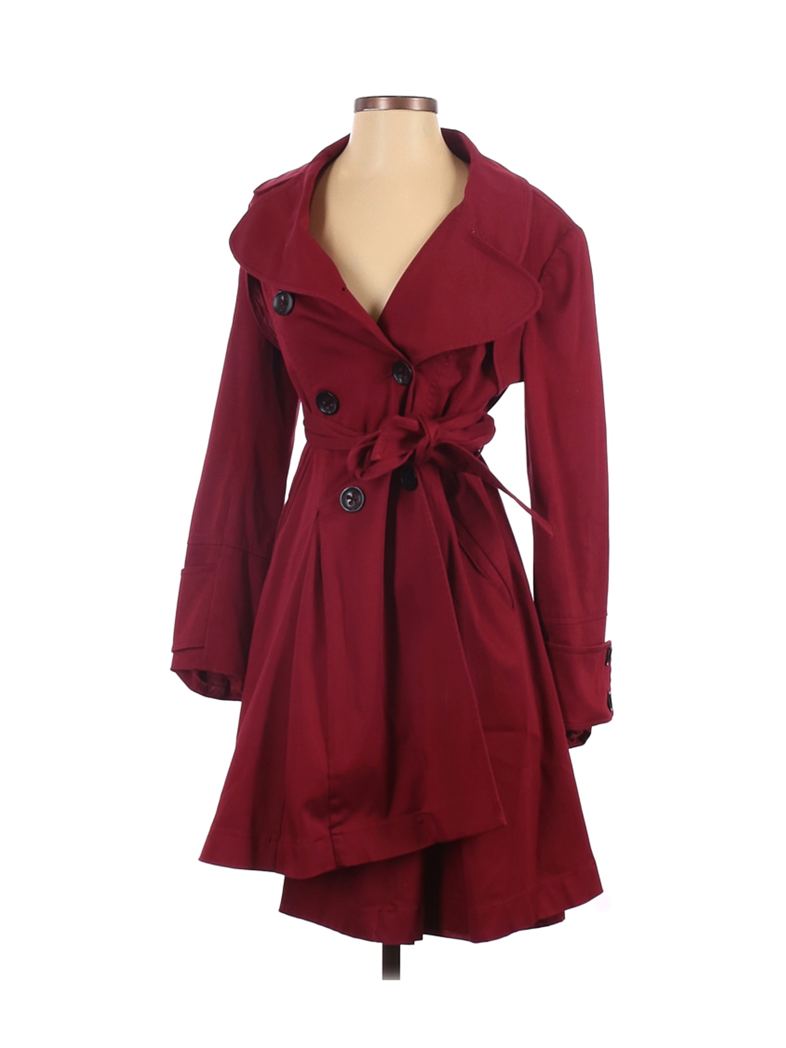 The Limited Women Red Trenchcoat S | eBay
