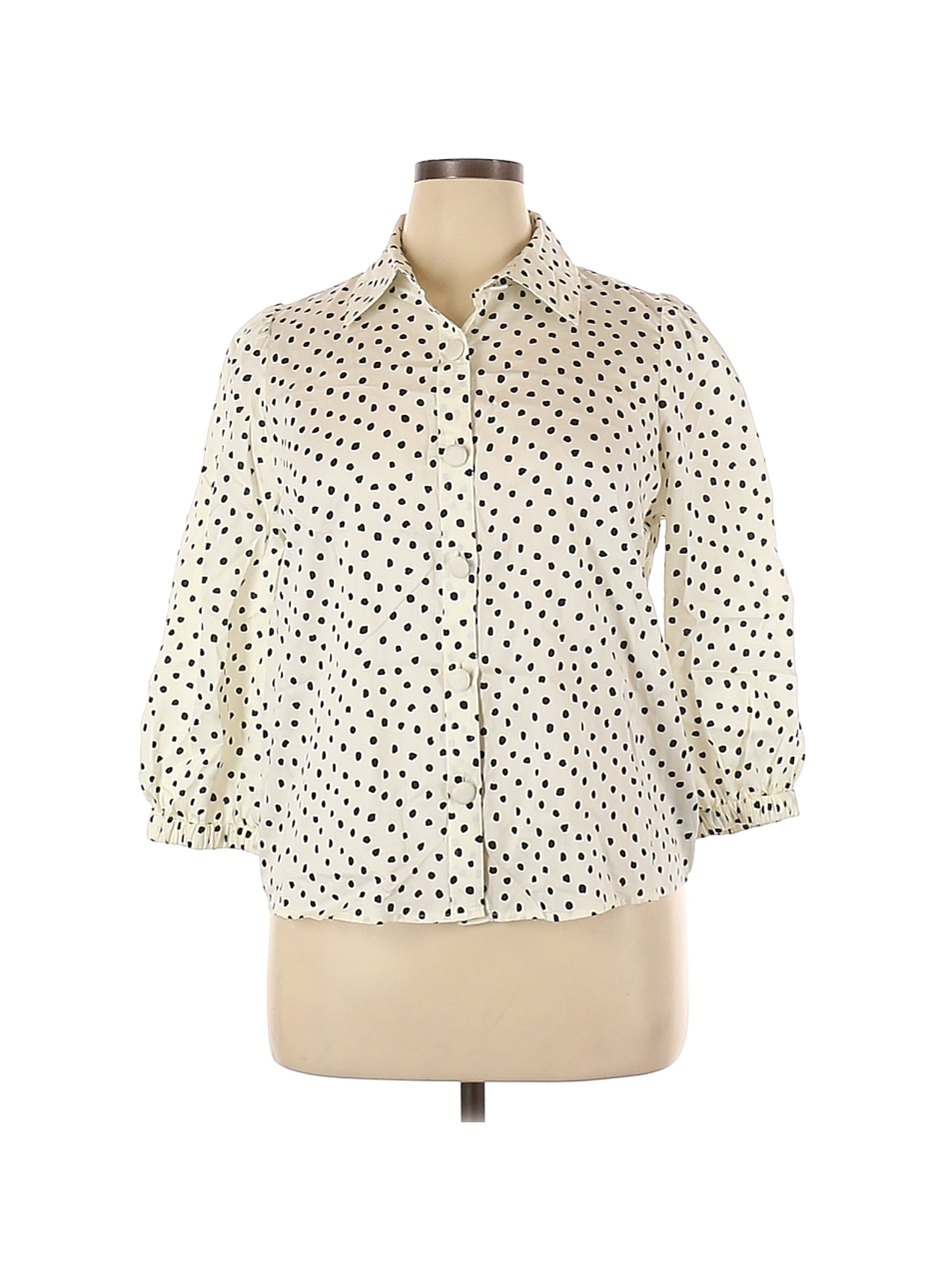 ivory long sleeve dress shirt