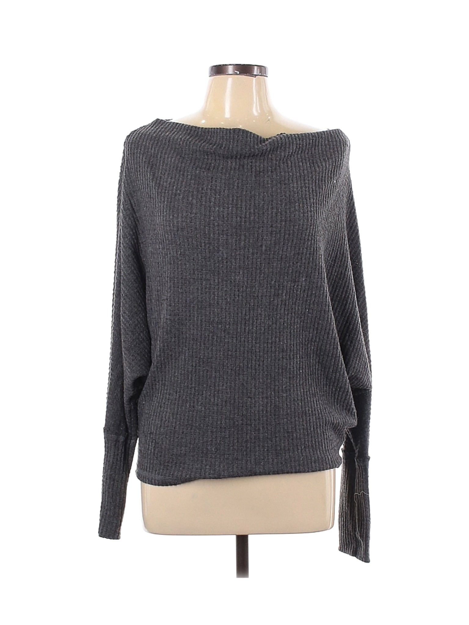NWT Elan Women Gray Pullover Sweater L | eBay