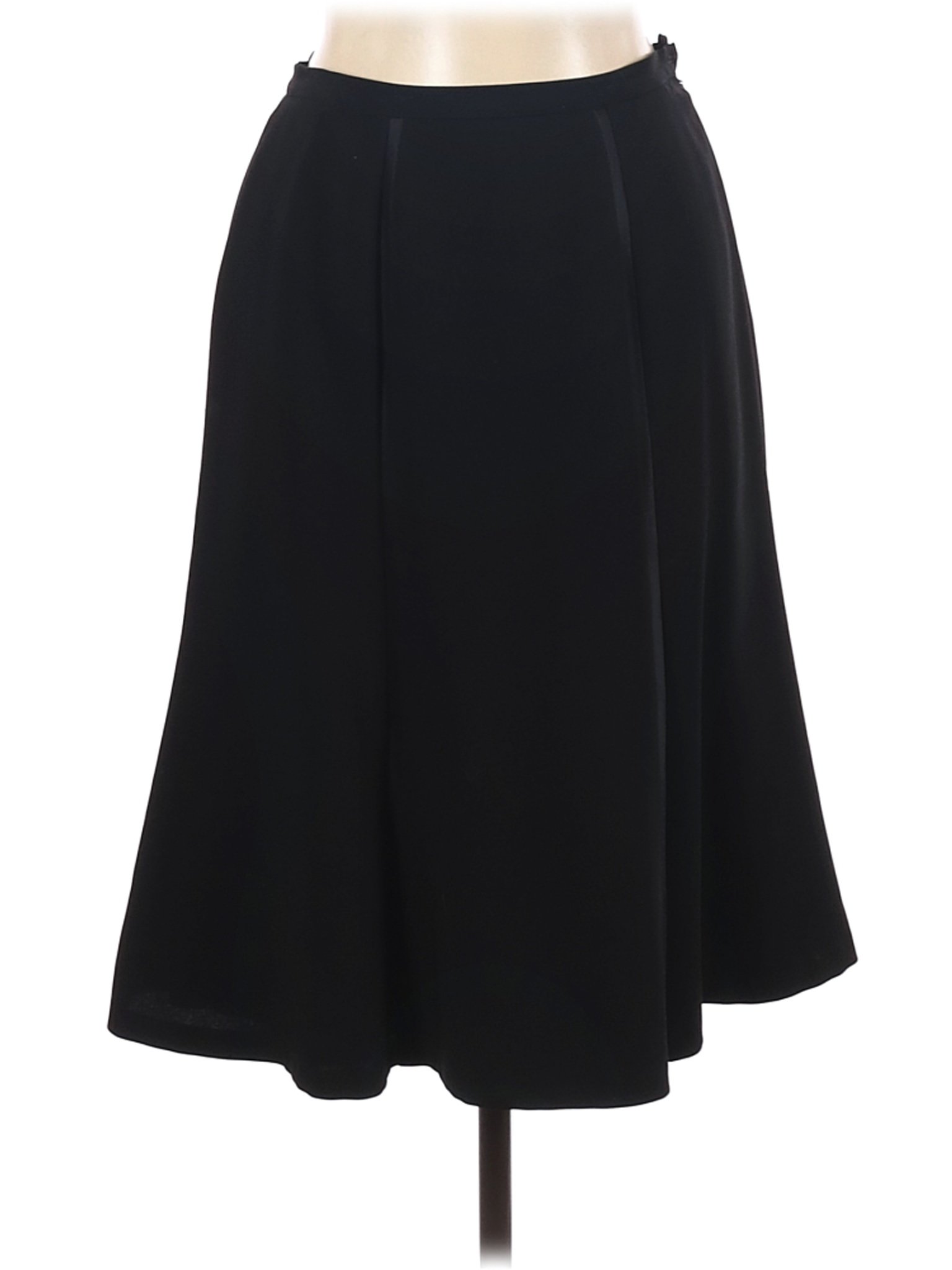 Albert Nipon Women Black Casual Skirt 8 Petites | eBay